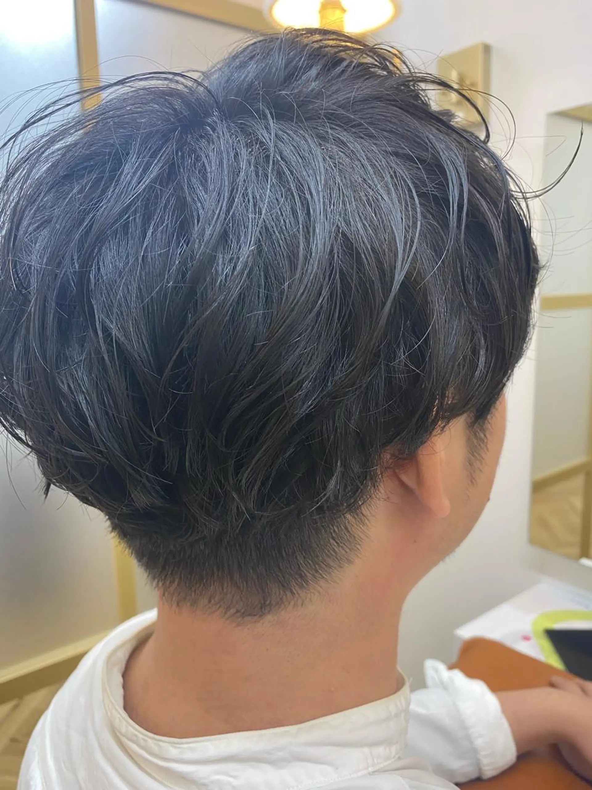 ショート パーマ メンズ メンズパーマ カット [メンズカット］日高 伸太朗tocca船橋のヘアスタイル