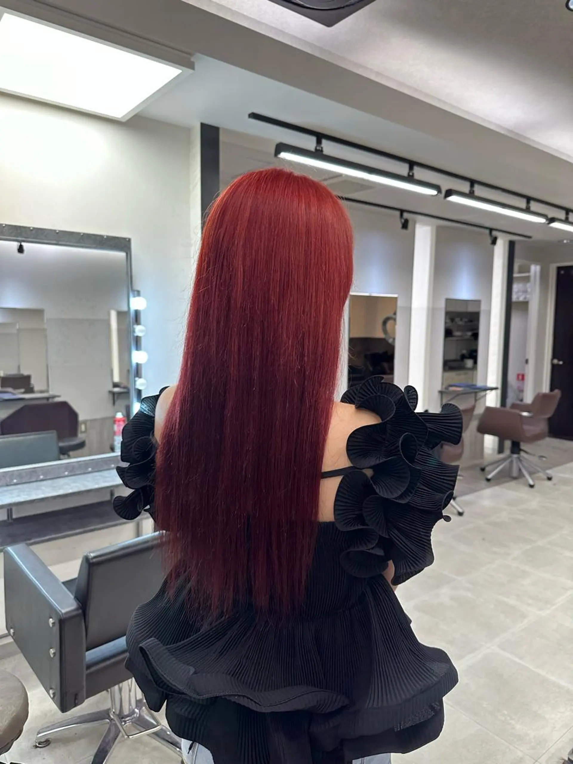 ロング カラー GiseL宗像所属・GiseL宗像 HiROEのヘアスタイル