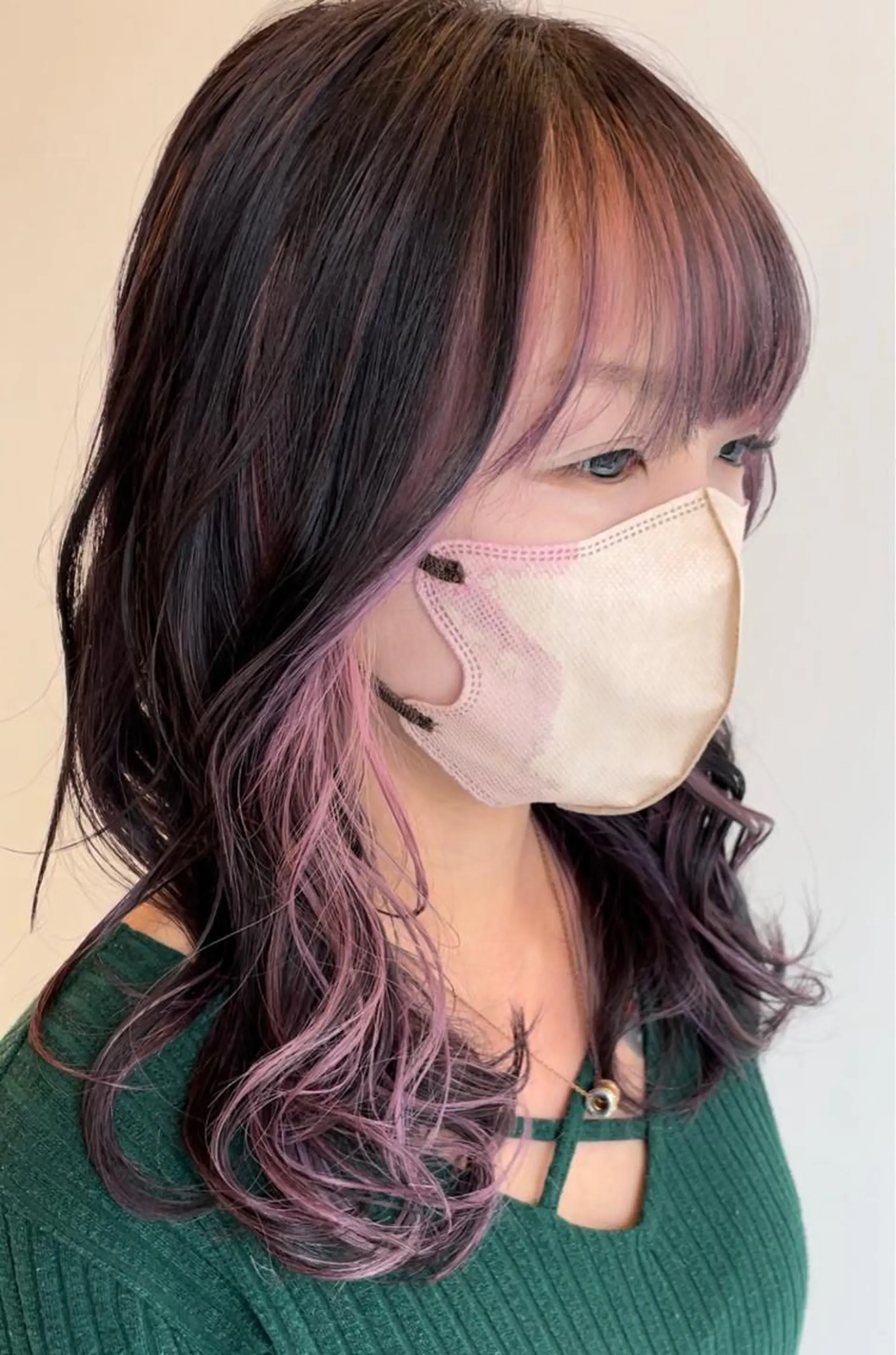 ロング ミストバング HairMake　GIGI 宇多津所属・入本 翼のヘアスタイル