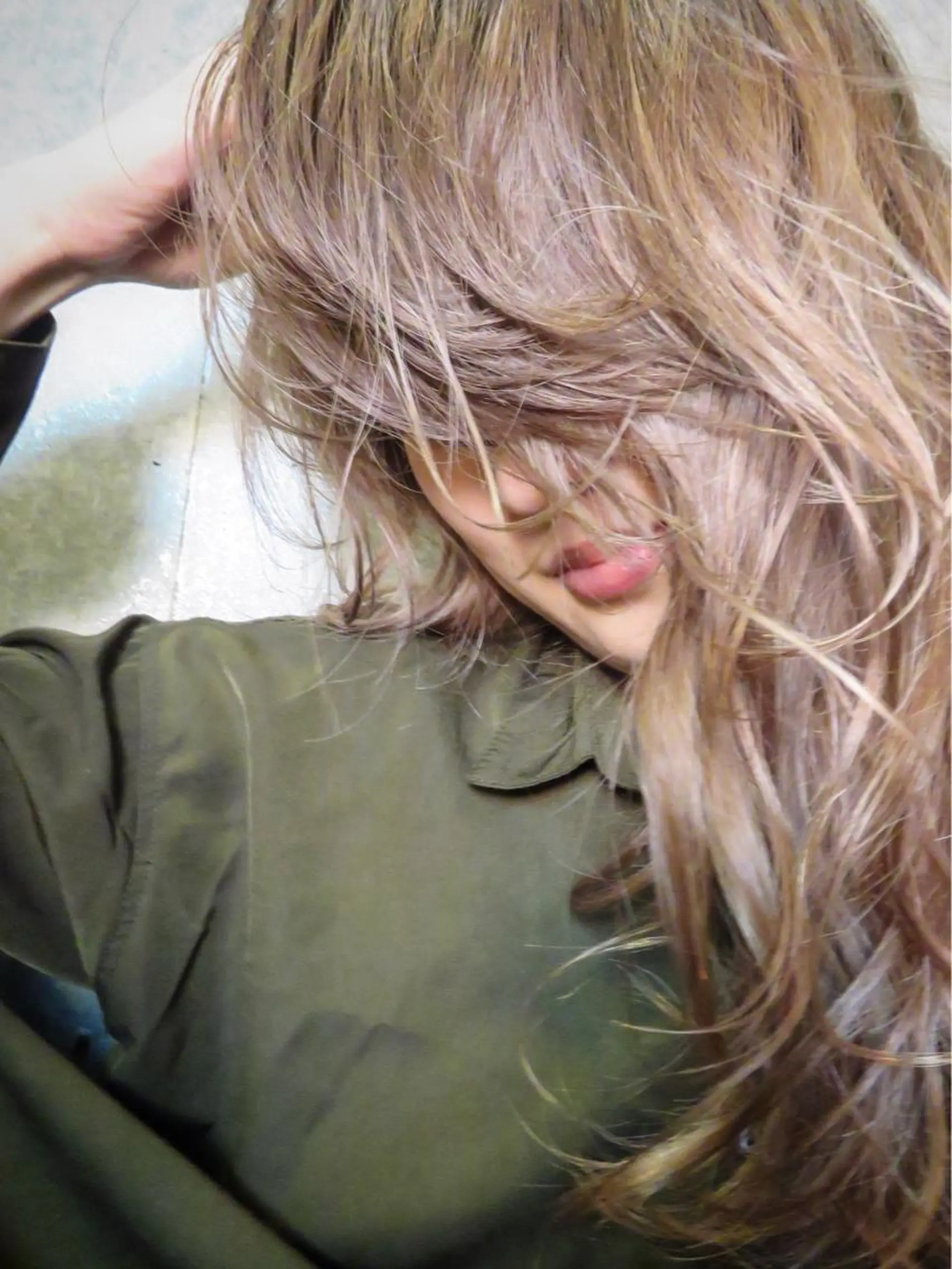 ロング ロング 斉藤 潤一のヘアスタイル