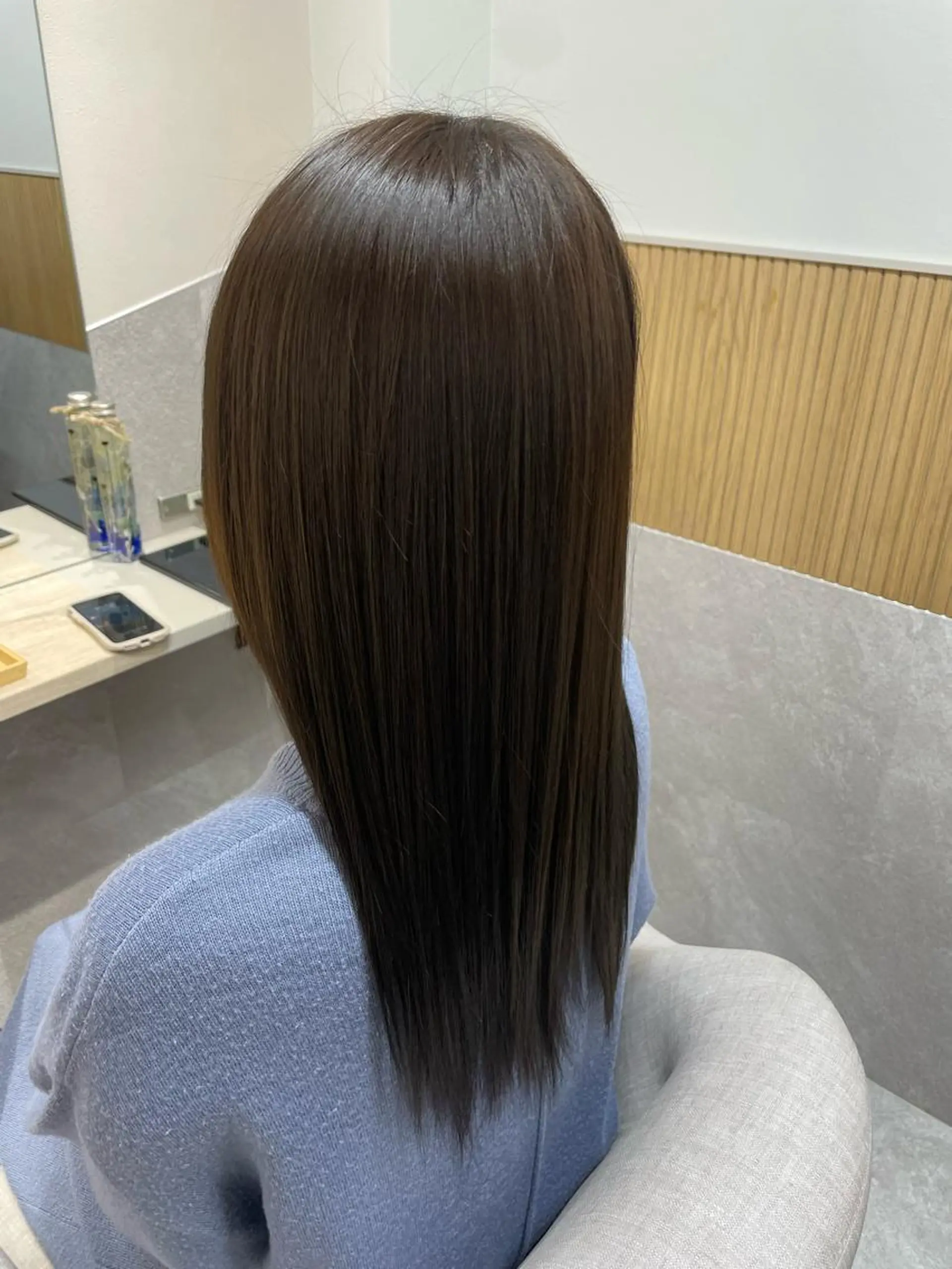 ロング カラー 髪質改善 カット トリートメント 西 めぐみのヘアスタイル