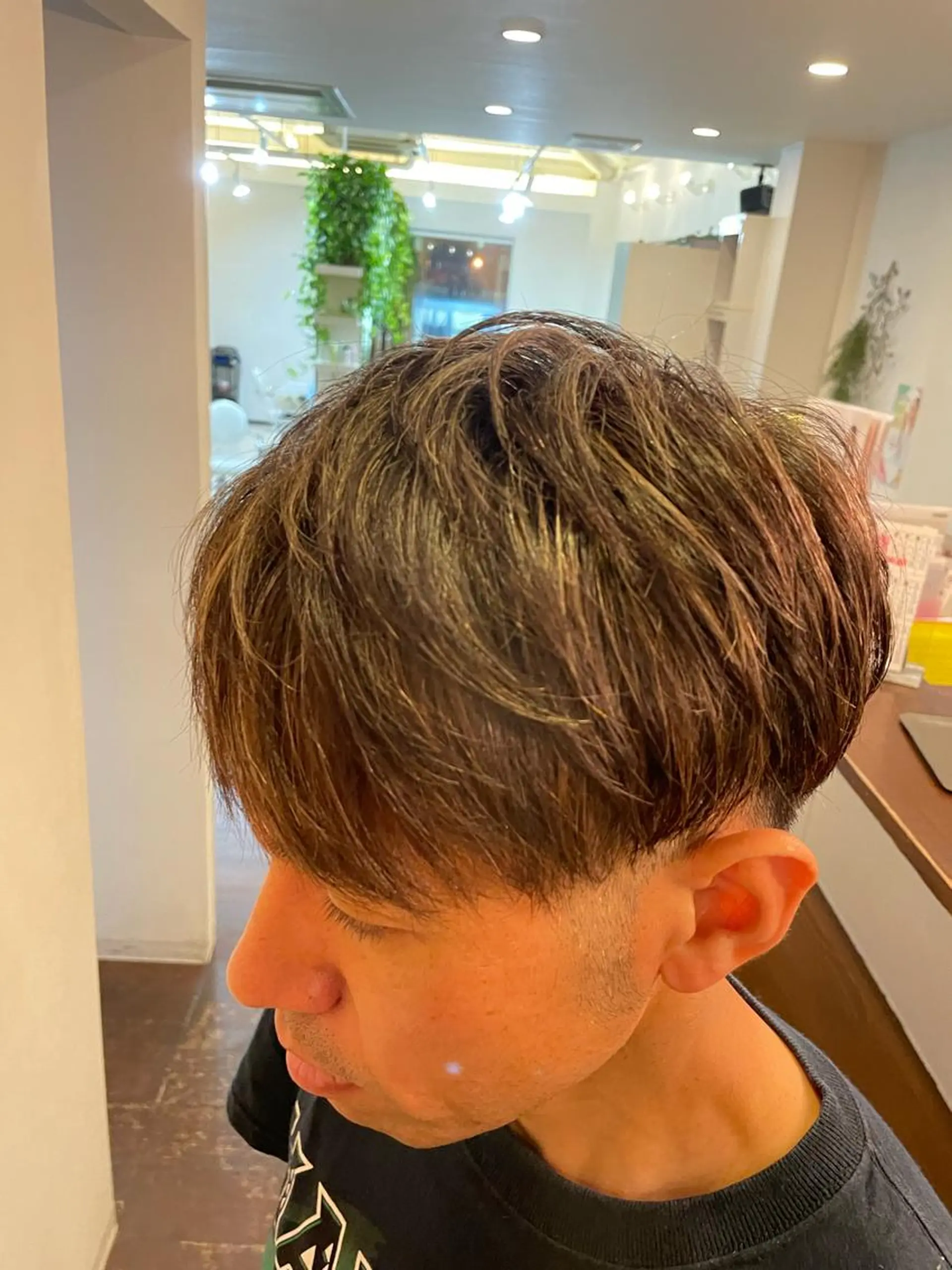 パーマ メンズ Pilina所属・伊丹Pilina 山田のヘアスタイル