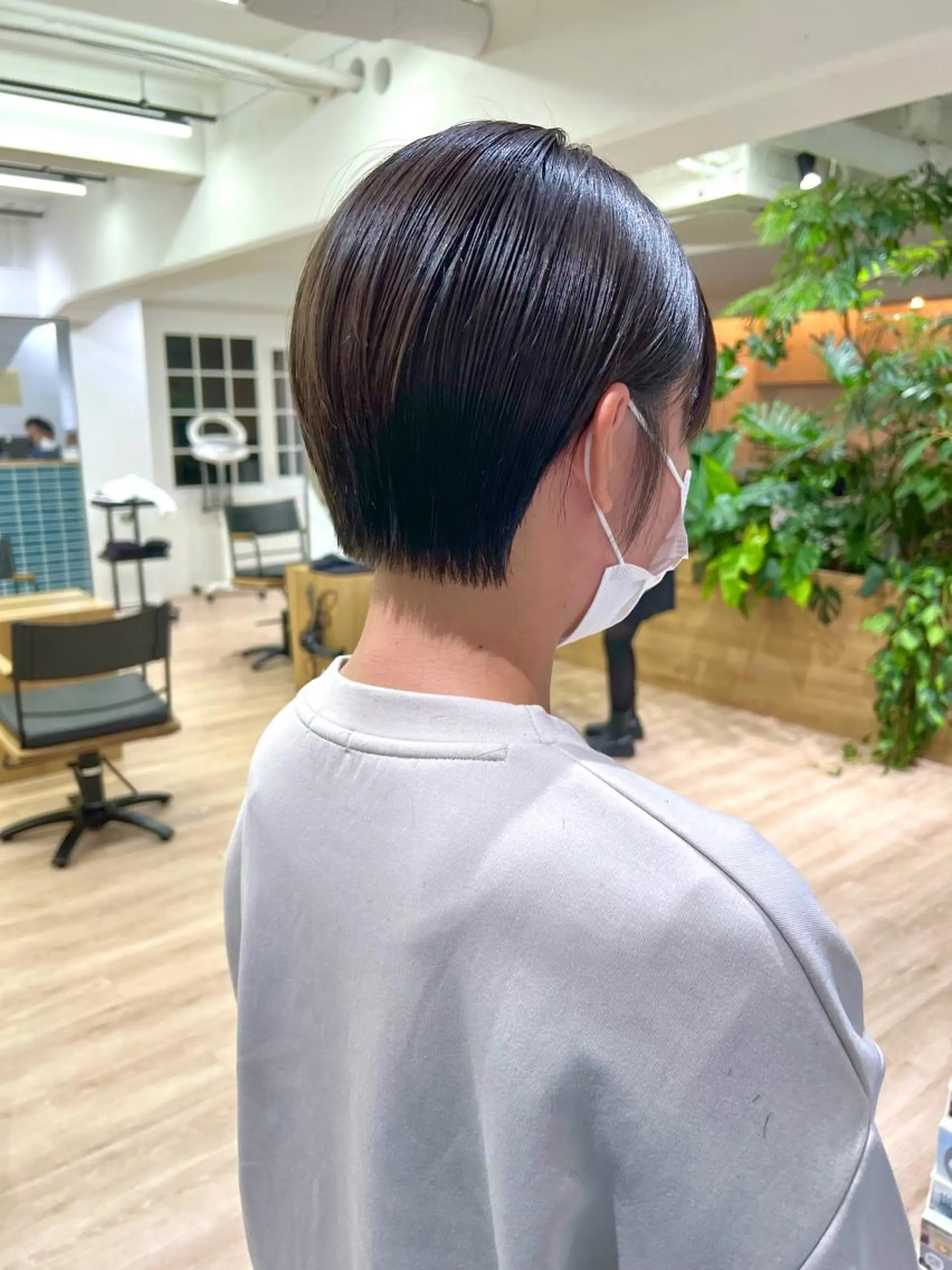 ショート ショートヘア 田中 愛梨のヘアスタイル