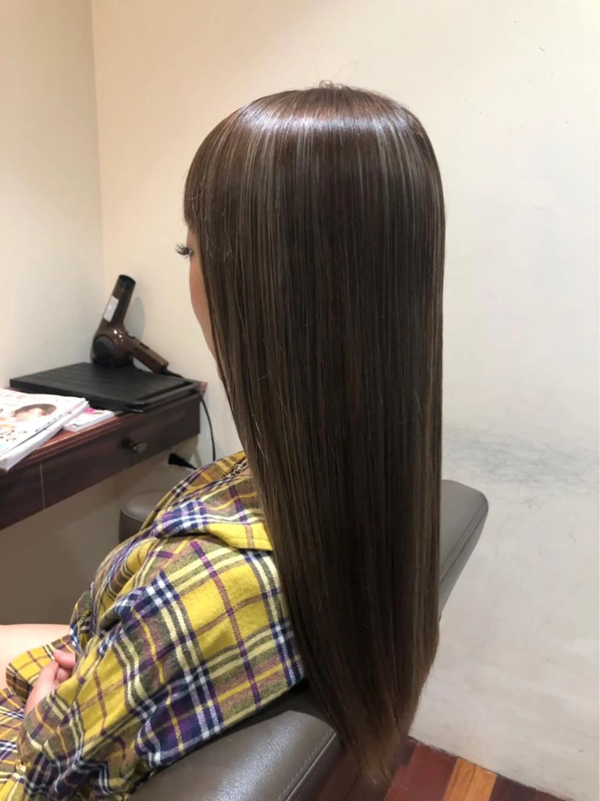 ロング 松井 竜輝のヘアスタイル