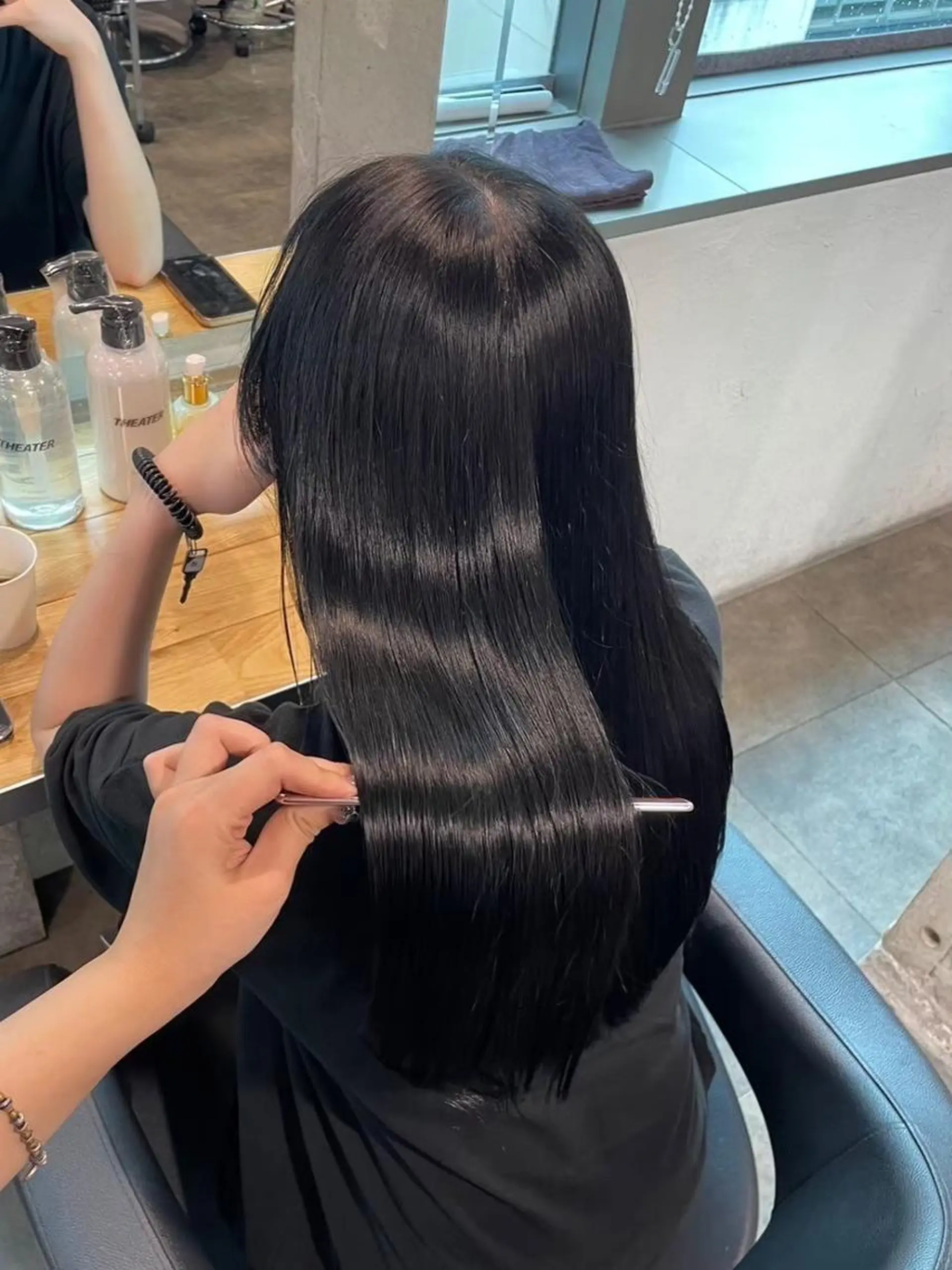 カラー *🧸透け感カラー 🍪福岡🧸のヘアスタイル