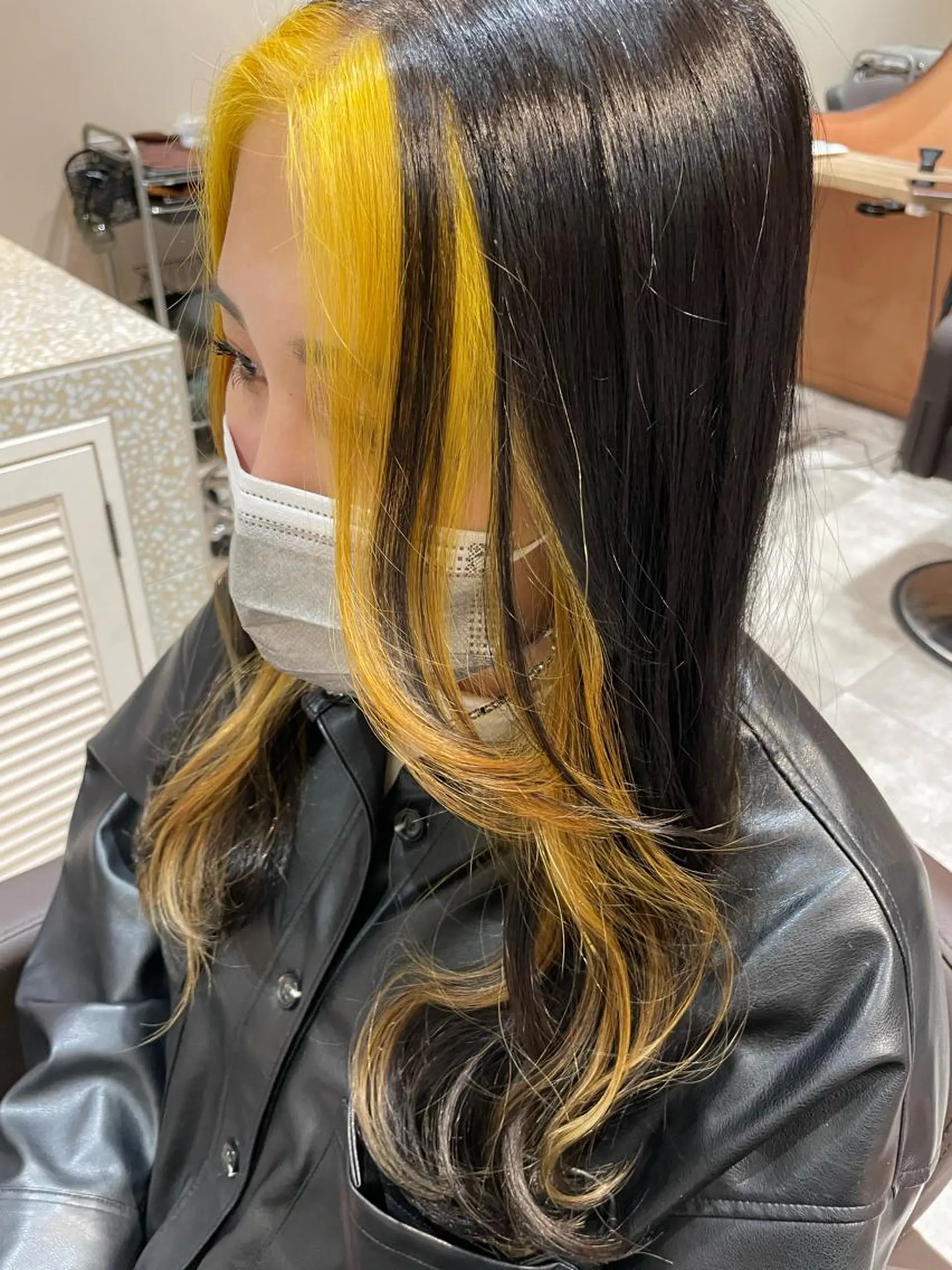 ロング カラー ミストバング  フェイスフレーミング ヘアカラー トリートメント 💐パーソナルカラー /市橋加菜💐のヘアスタイル