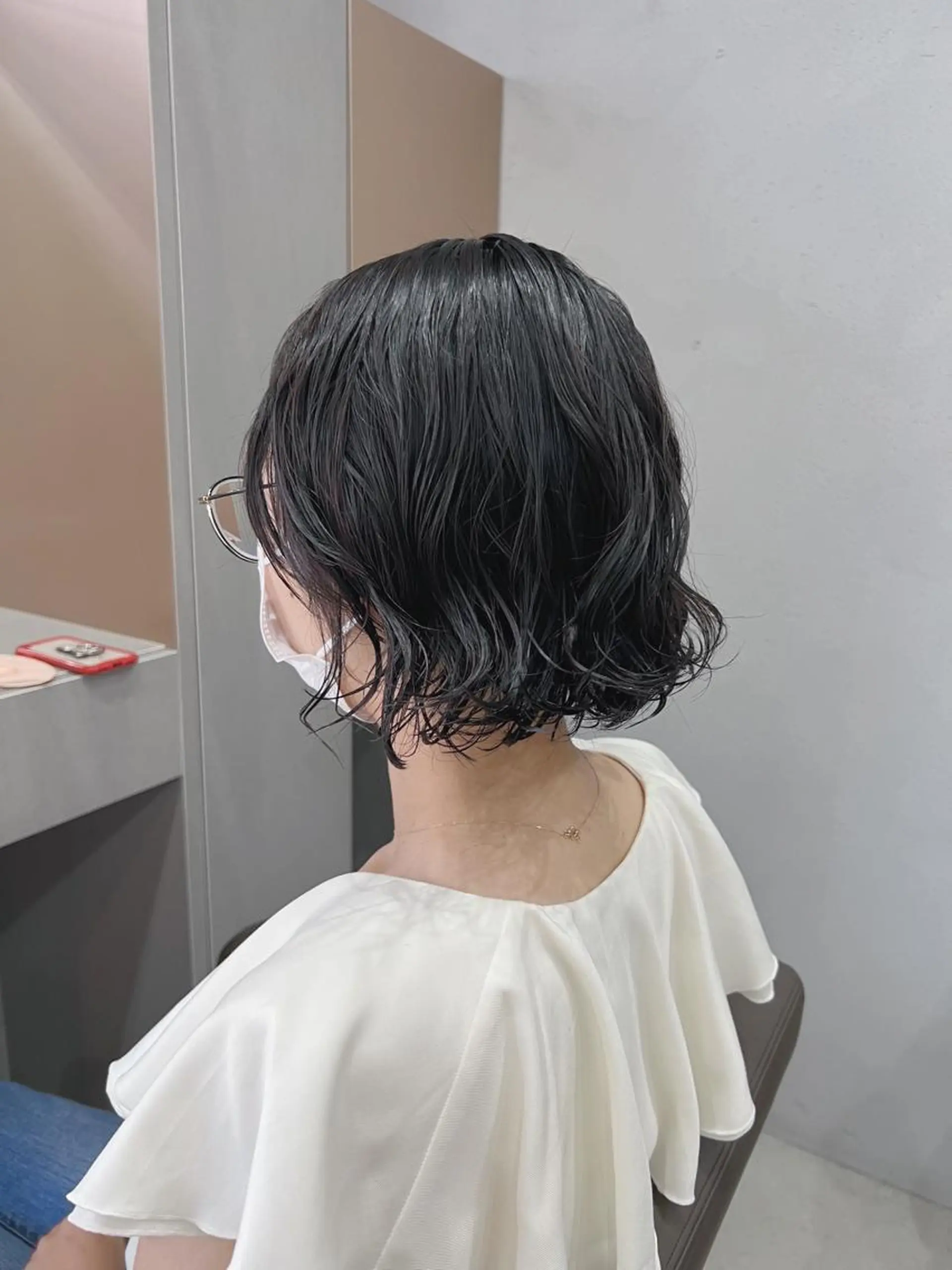 パーマ ボブパーマコテ巻き風 パーマNo1深江秀平のヘアスタイル