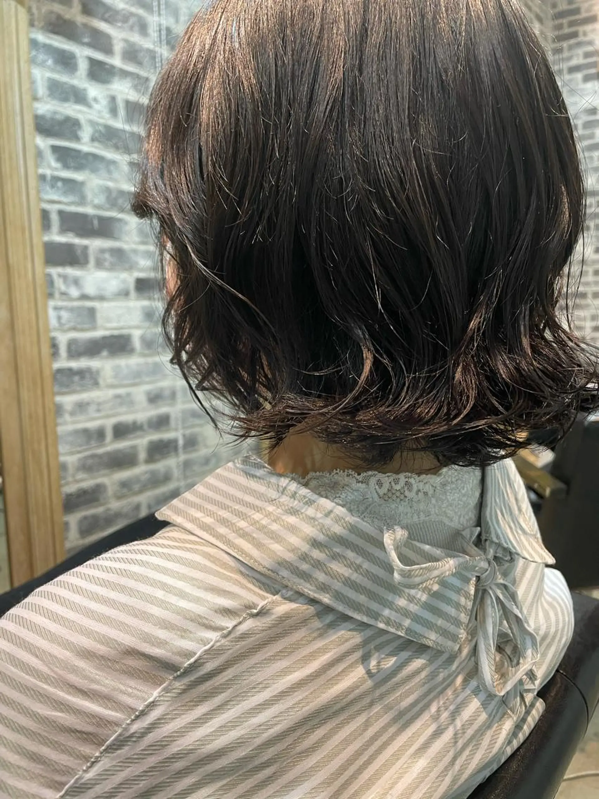 ミディアム パーマ まつ毛パーマ🐏 NANAMIのマツエク・マツパデザイン