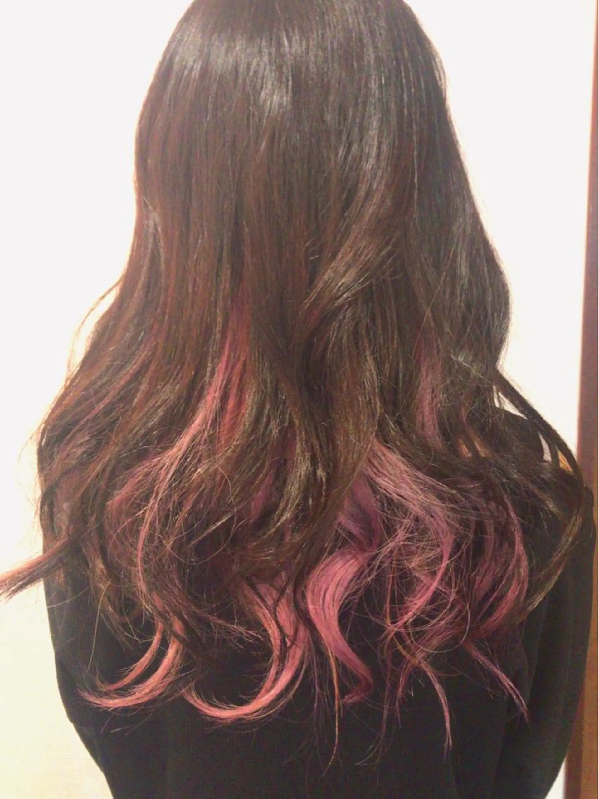 セミロング カラー レイヤーカット匠 イソザキノリユキのヘアスタイル