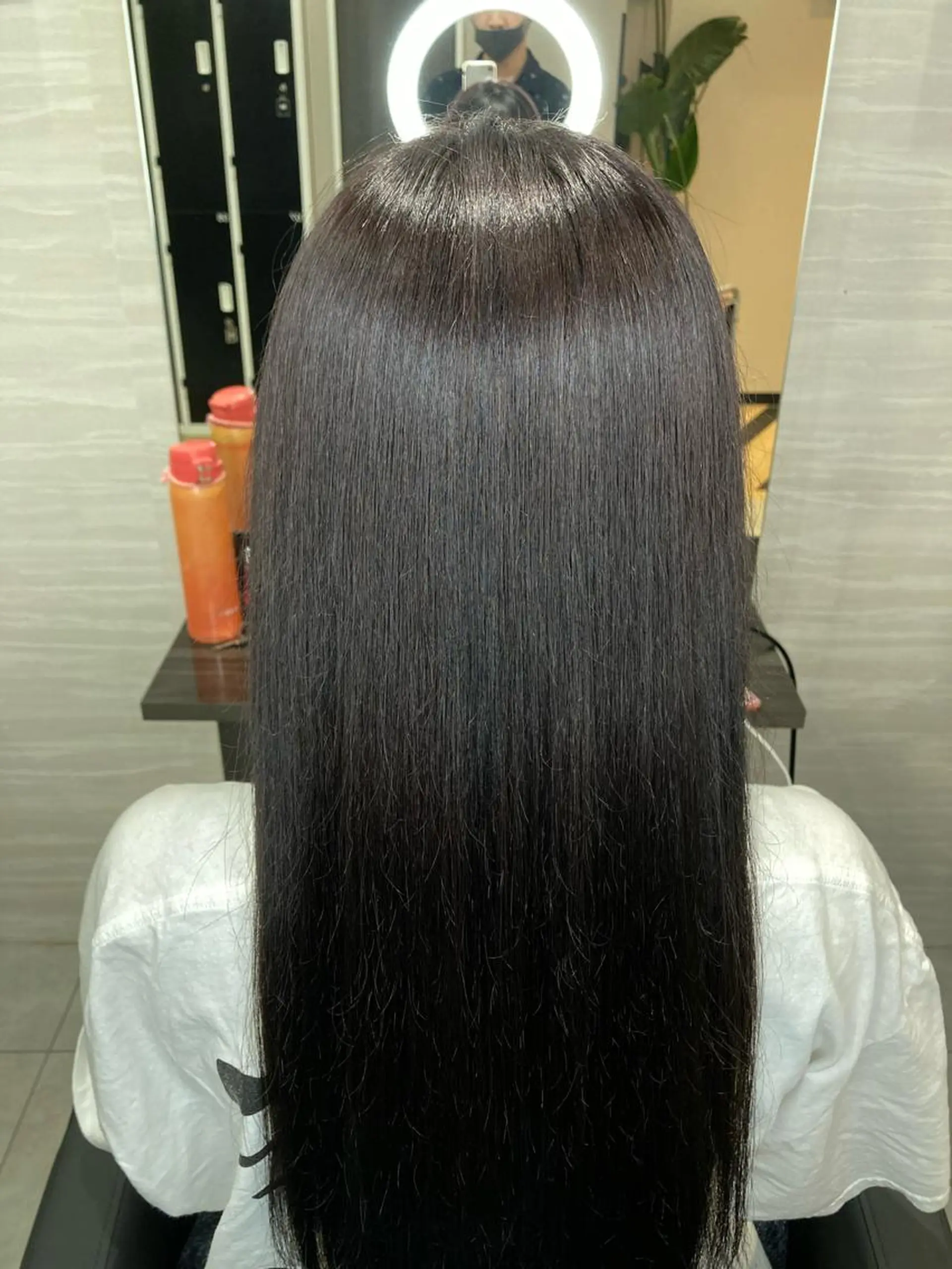 ロング 髪質改善/縮毛矯正/ 超高濃度水素ケアのヘアスタイル