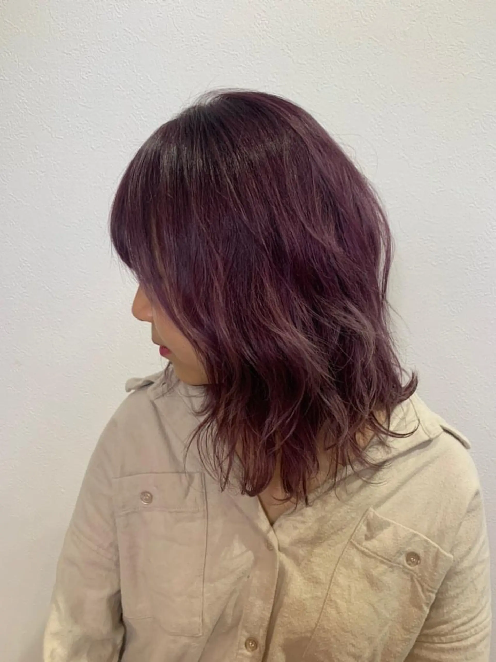ミディアム カラー ヘアアレンジ 口コミ高評価👍✨ フチタミサオ🦋のヘアスタイル