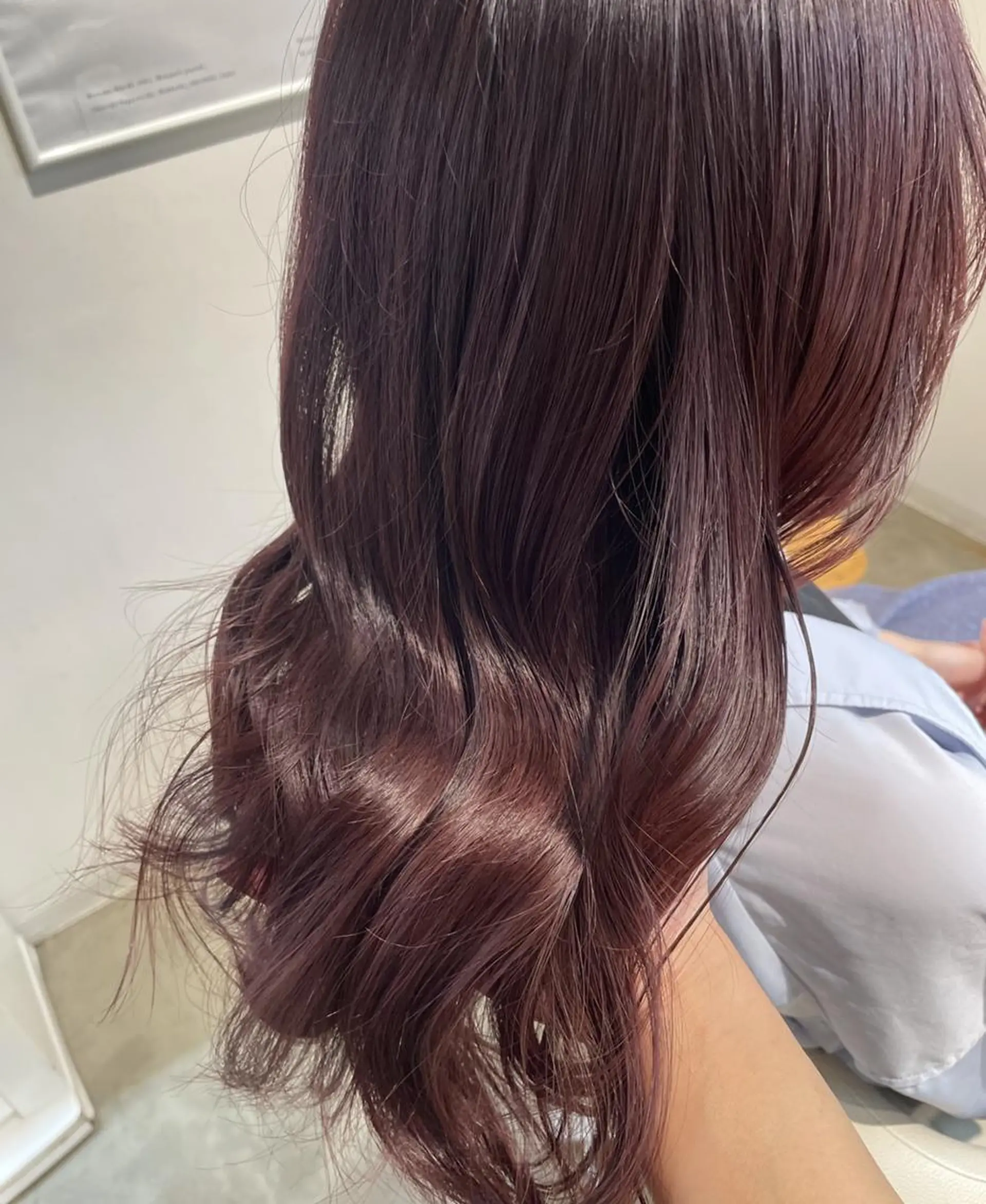 ロング カラー パーマ ヘアアレンジ メンズ キッズ ピンクカラー 🐈‍⬛🩷Anju Hanabusa🩷のヘアスタイル