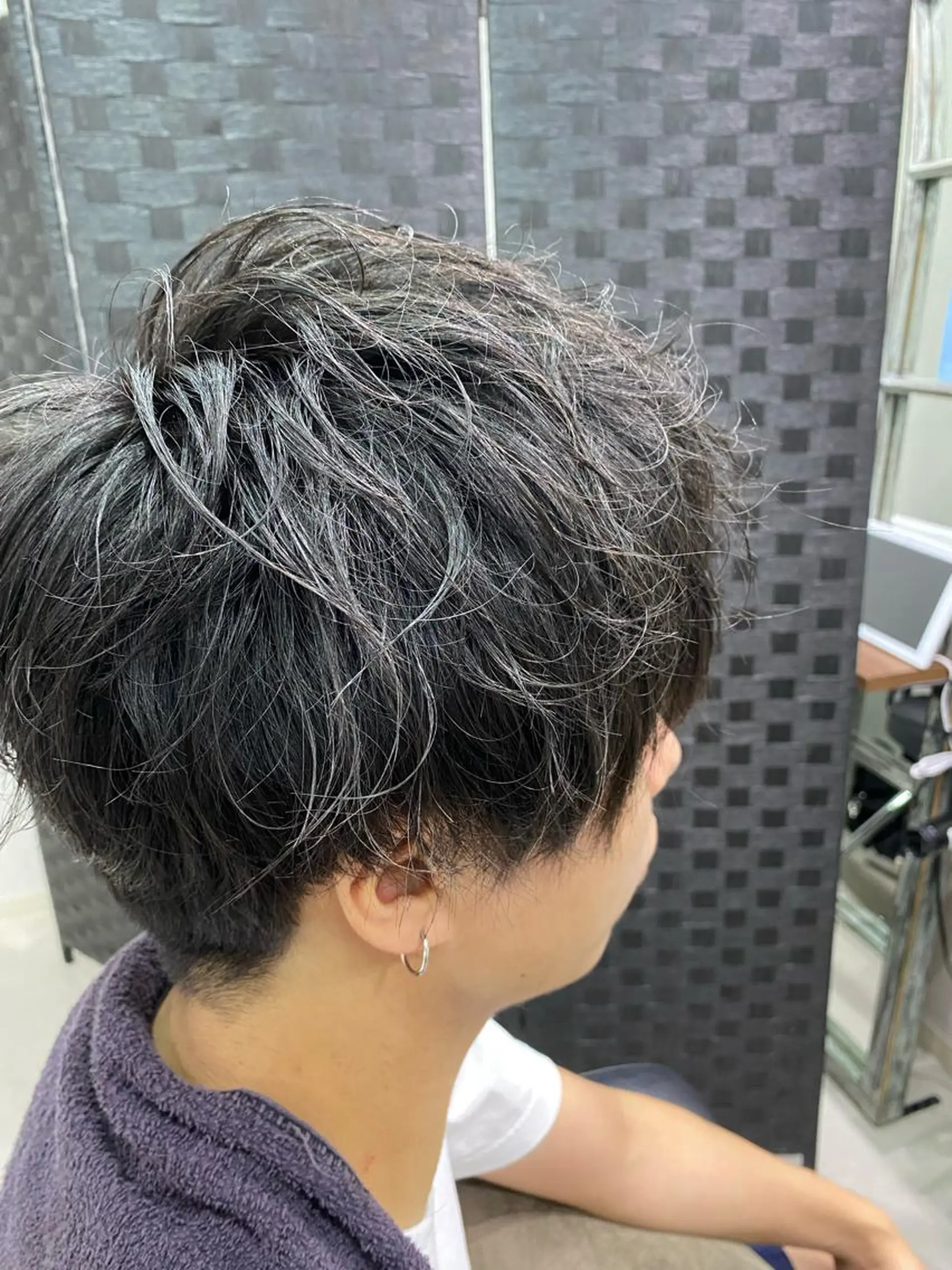 ショート カット カラー特化 横川　翔希のヘアスタイル