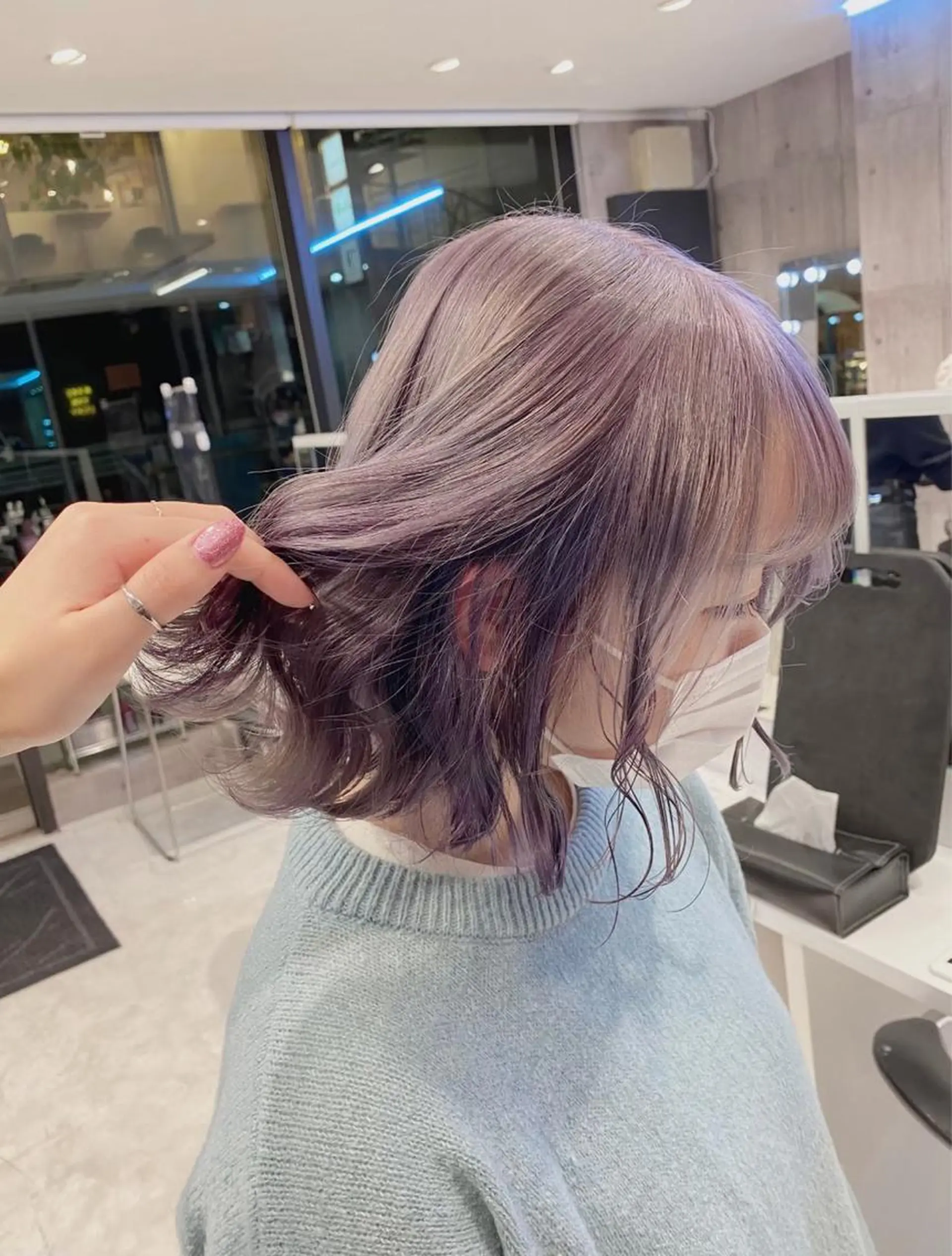 ミディアム カラー ヘアカラー トリートメント kotone🎀 似合わせカラーのヘアスタイル
