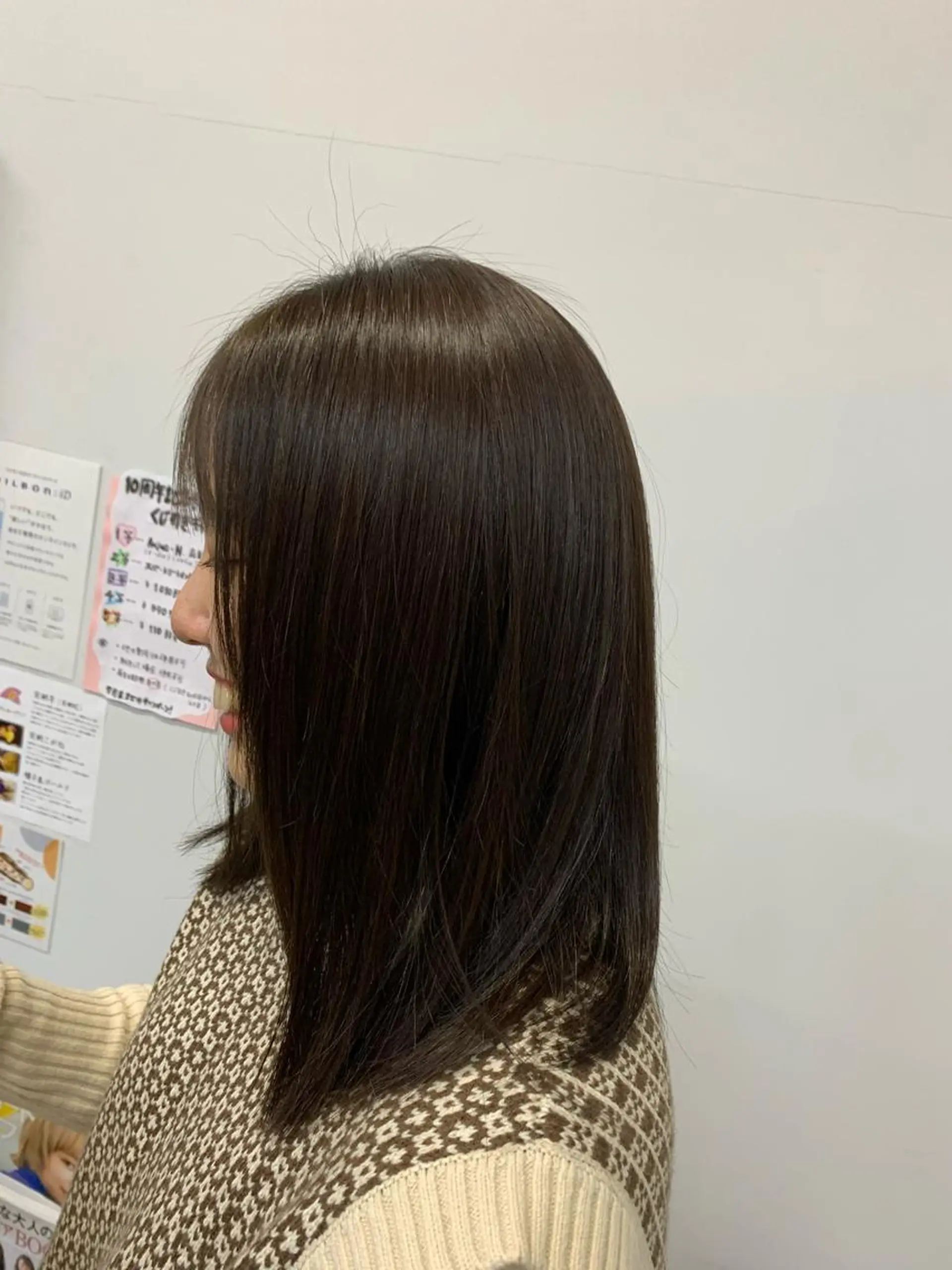 セミロング カラー カット ヘアカラー トリートメント Platiha所属・🍀Platiha 🍀TSUBASAのその他イメージ