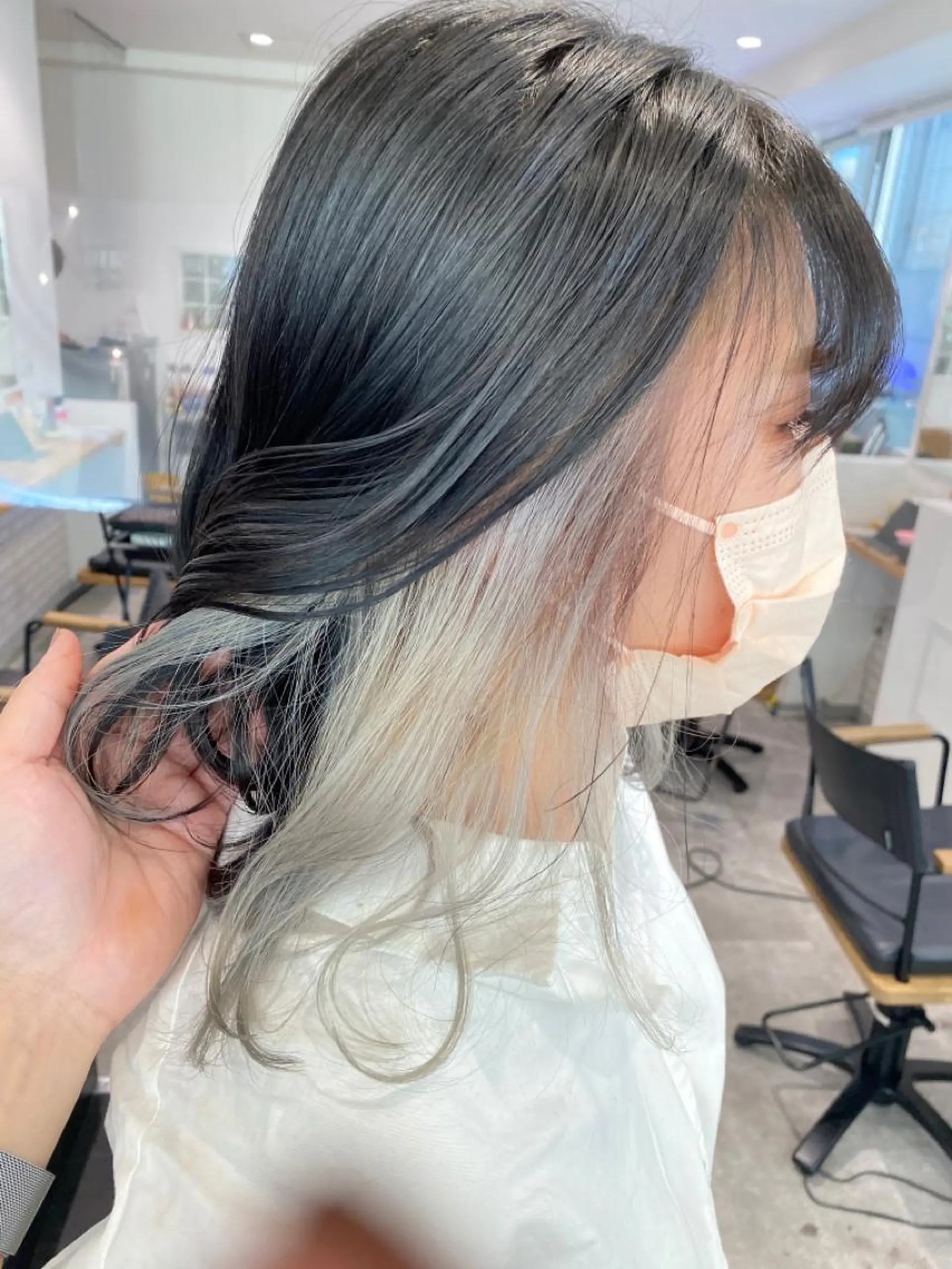 ショート カラー ヘアカラー JIL BLAN 京都のヘアスタイル