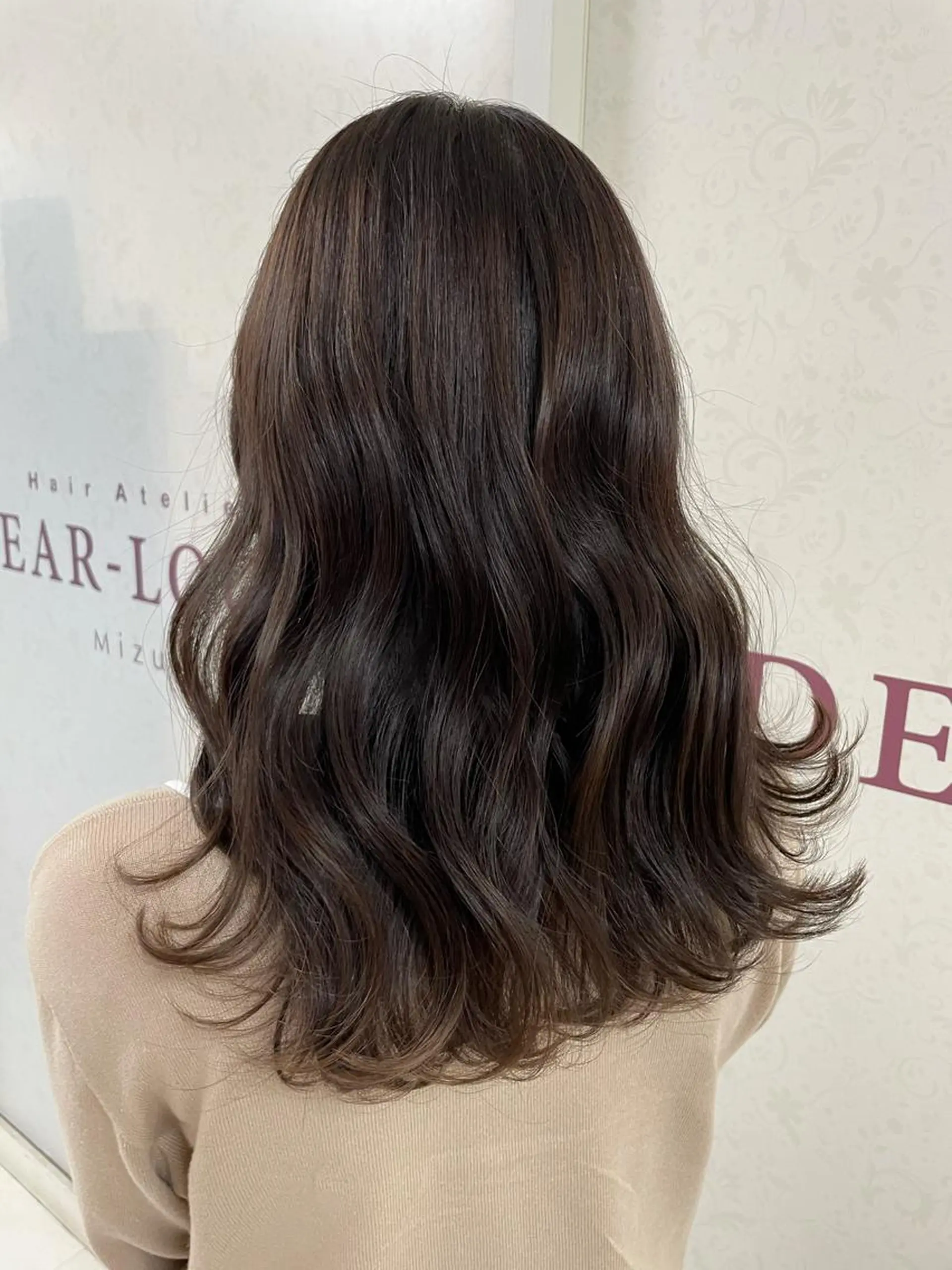 ロング カラー ヘアアレンジ ブラウンカラー チョコレートブラウン ﾅﾁｭﾗﾙ艶ｶﾗｰ 戸田めぐみのヘアスタイル