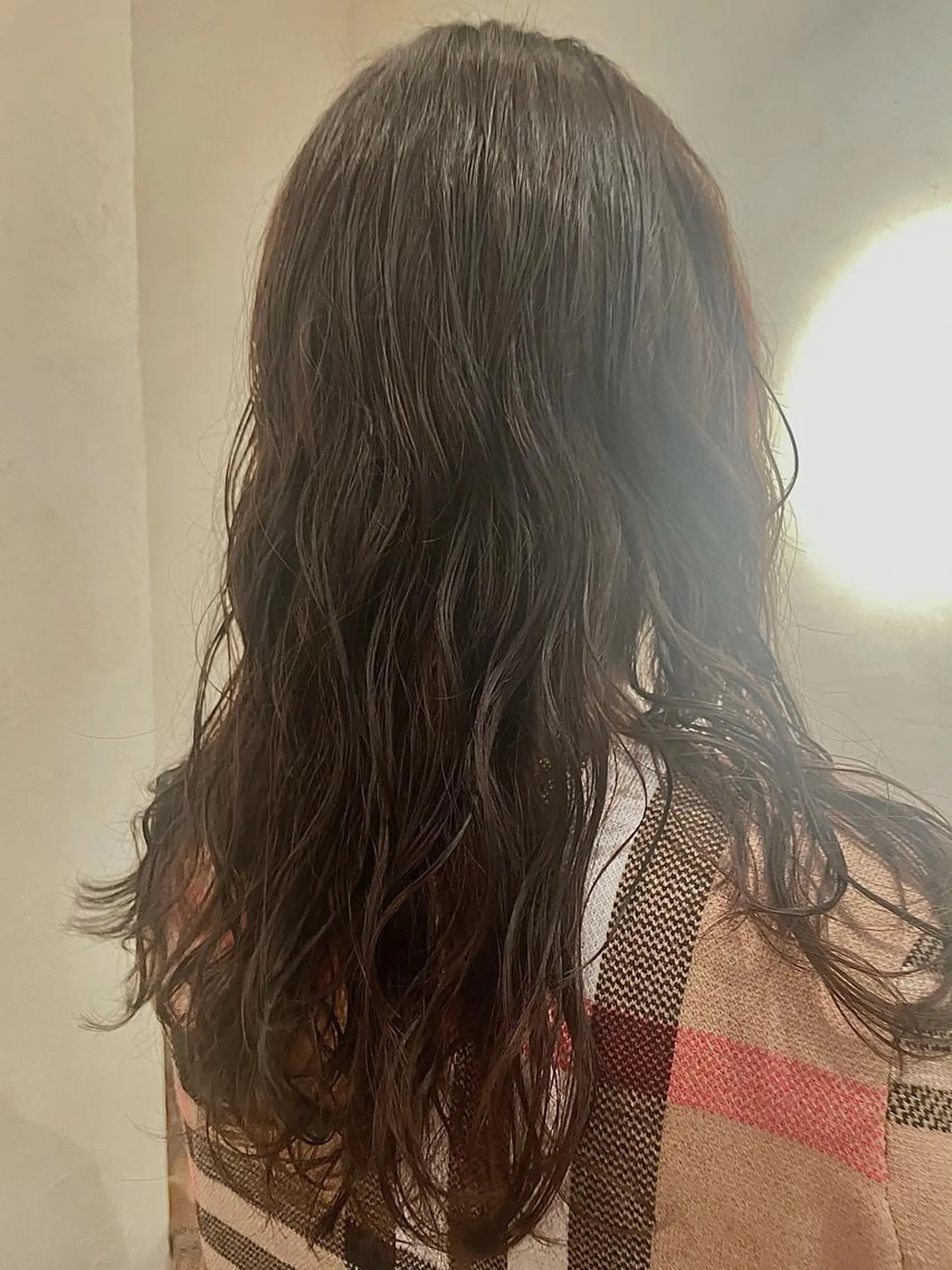 パーマ 岡田 神奈のヘアスタイル