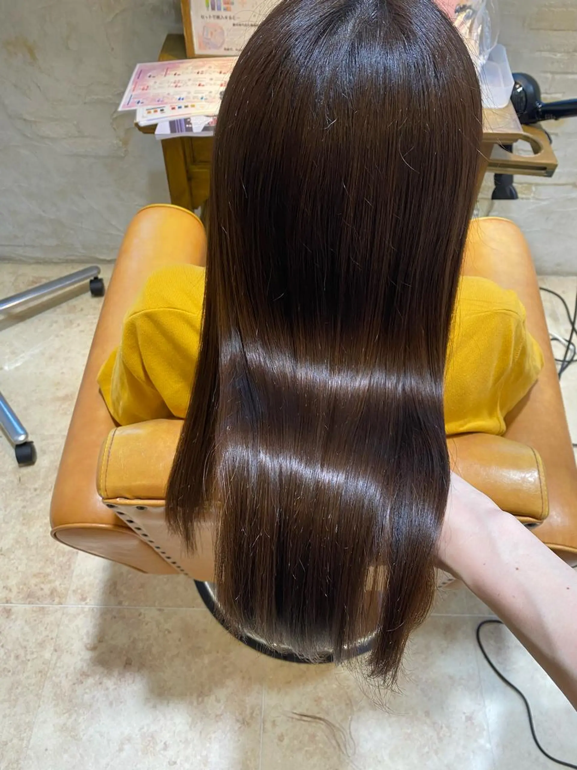 ロング カラー 縮毛矯正 🌸Bob🌸 市井友佳子のヘアスタイル