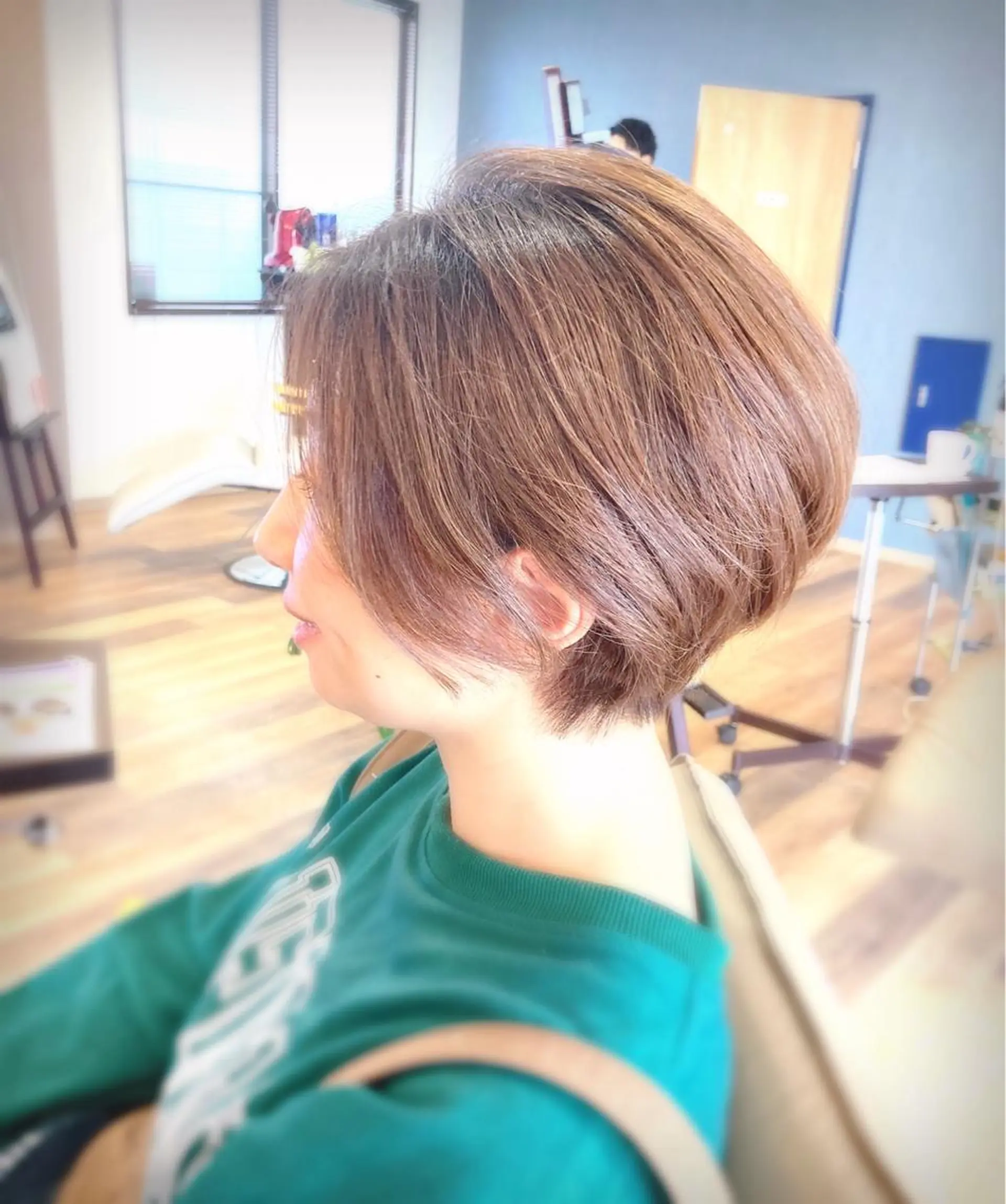 ショート カラー カット ヘアカラー 中野 紹江のヘアスタイル