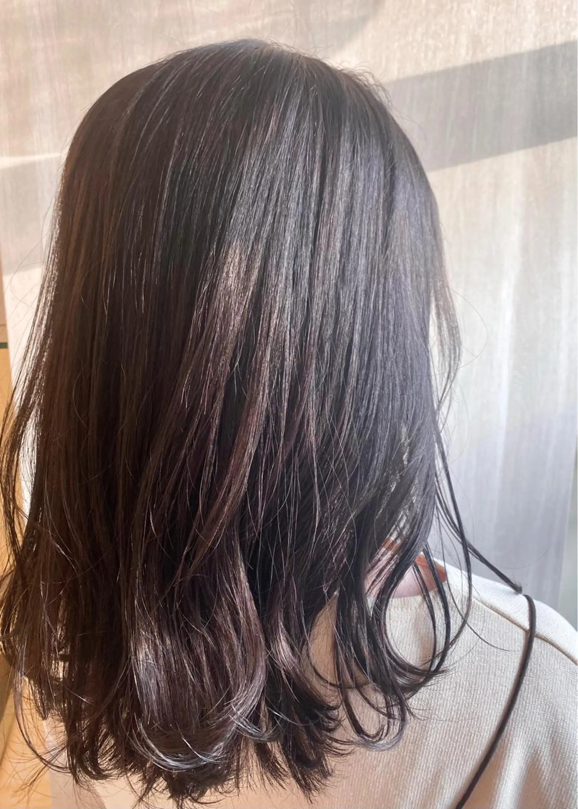 ミディアム カラー ベージュカラー hairdressing salon　mulum所属・Kasumi 店長のマツエク・マツパデザイン