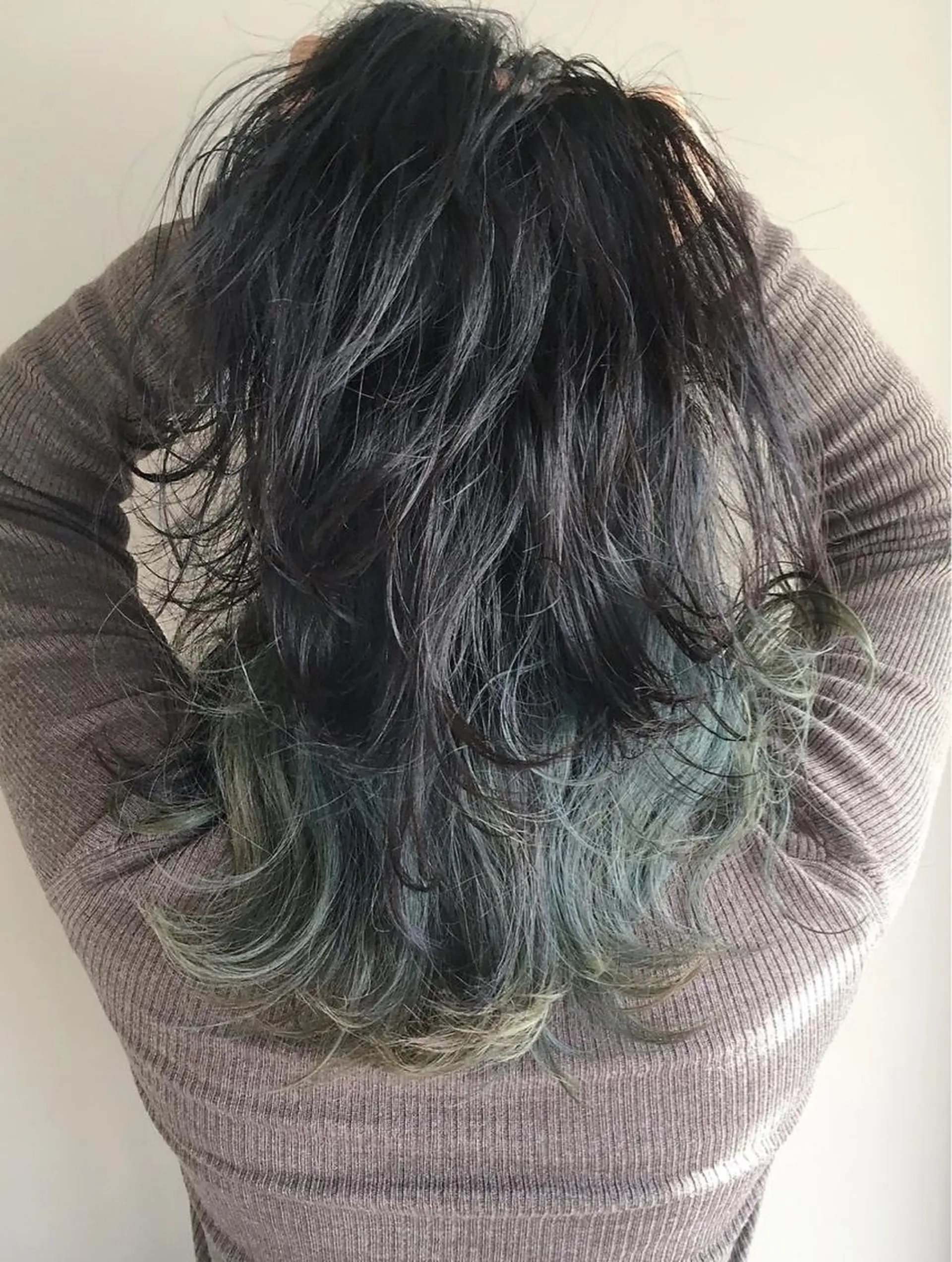 セミロング ヘアカラー トリートメント sungoose サングースのヘアスタイル