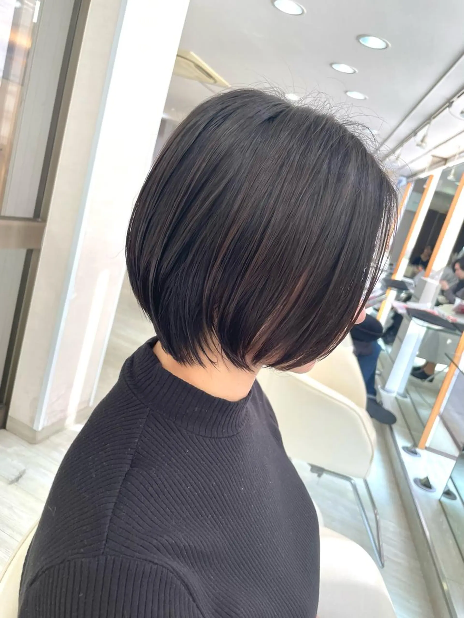 ショート カラー ショートボブ ボブ ショートヘア チーフデザイナー 西川凌史のヘアスタイル