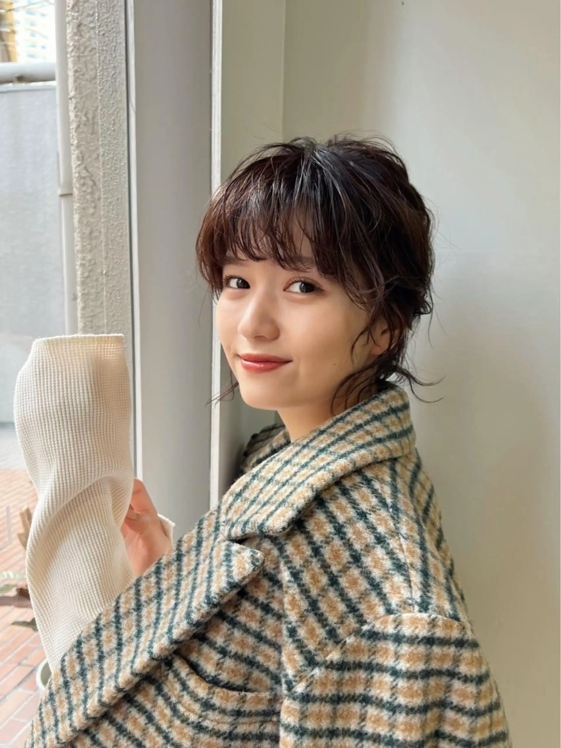 ミディアム カラー ヘアアレンジ le'a所属・谷町/Le'a /竹原しおなのヘアスタイル