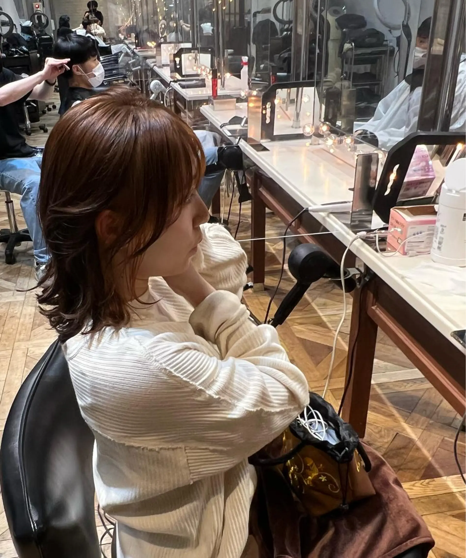 ミディアム ヘアカラー トリートメント ヘアセット LOTUS表参道所属・【代表】 🌟MASA🌟美髪のヘアスタイル