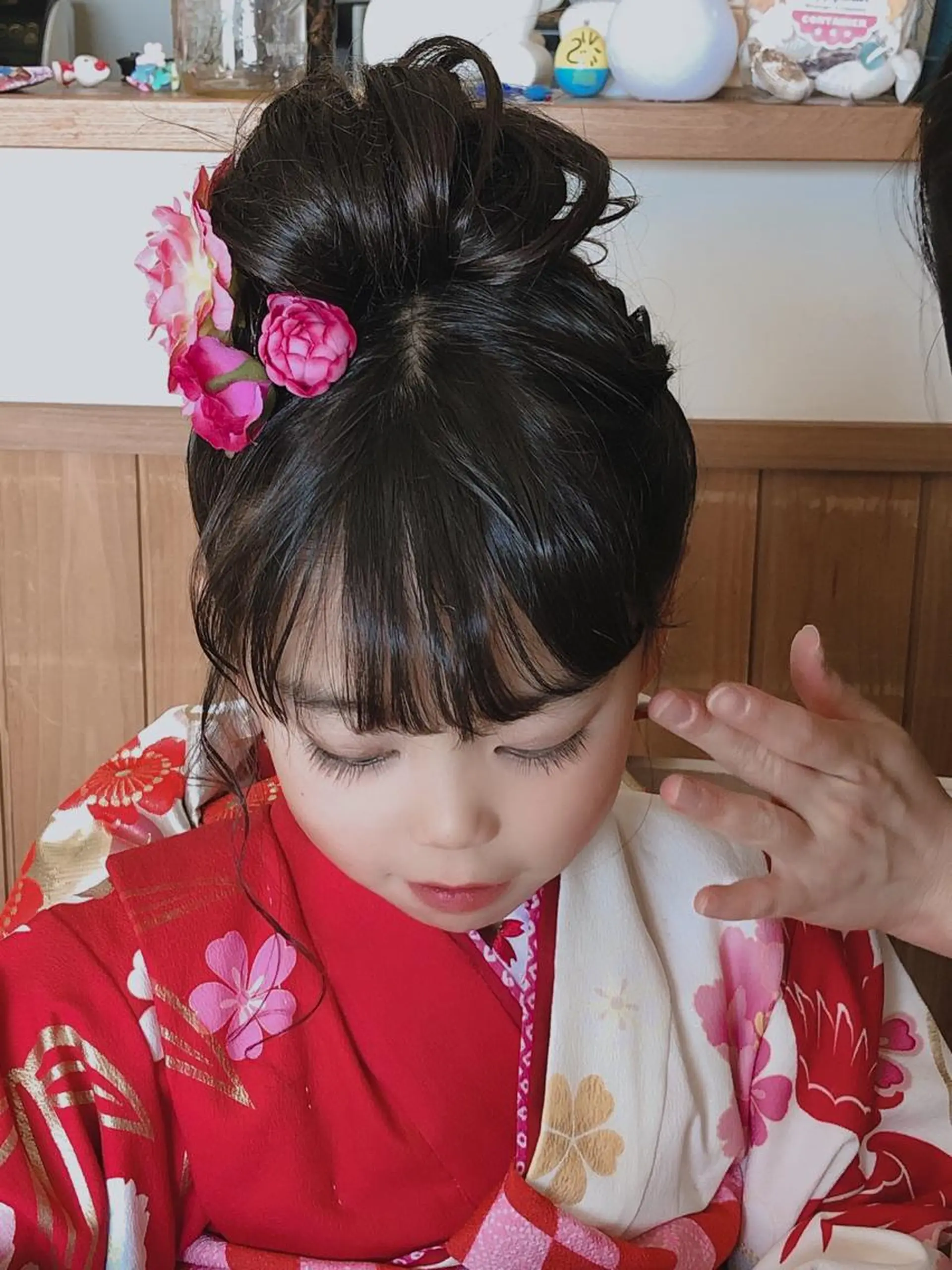 キッズ 着付け ☆ utataneのヘアスタイル