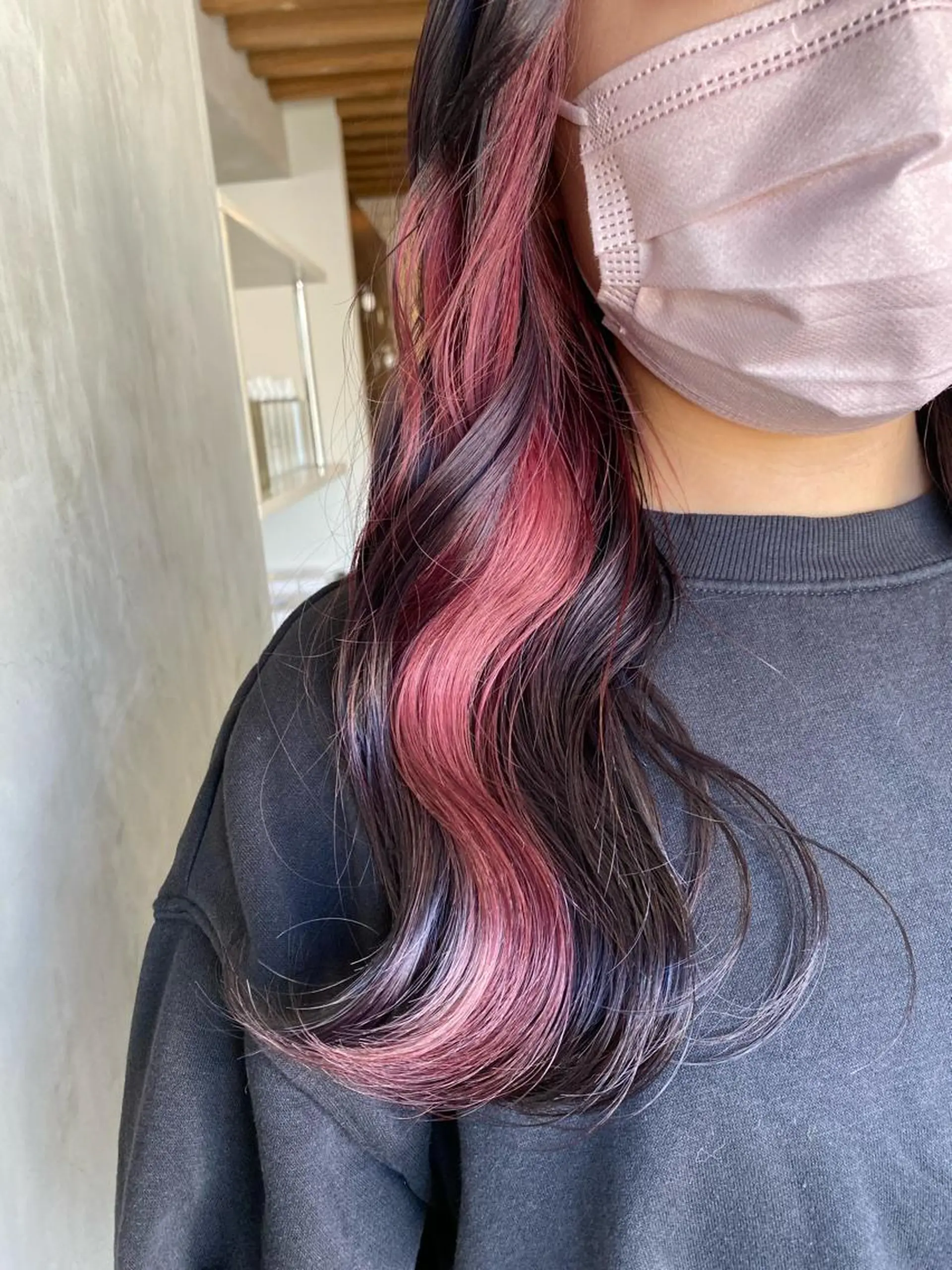 セミロング 【縮毛矯正髪質改善】 中山健太のヘアスタイル