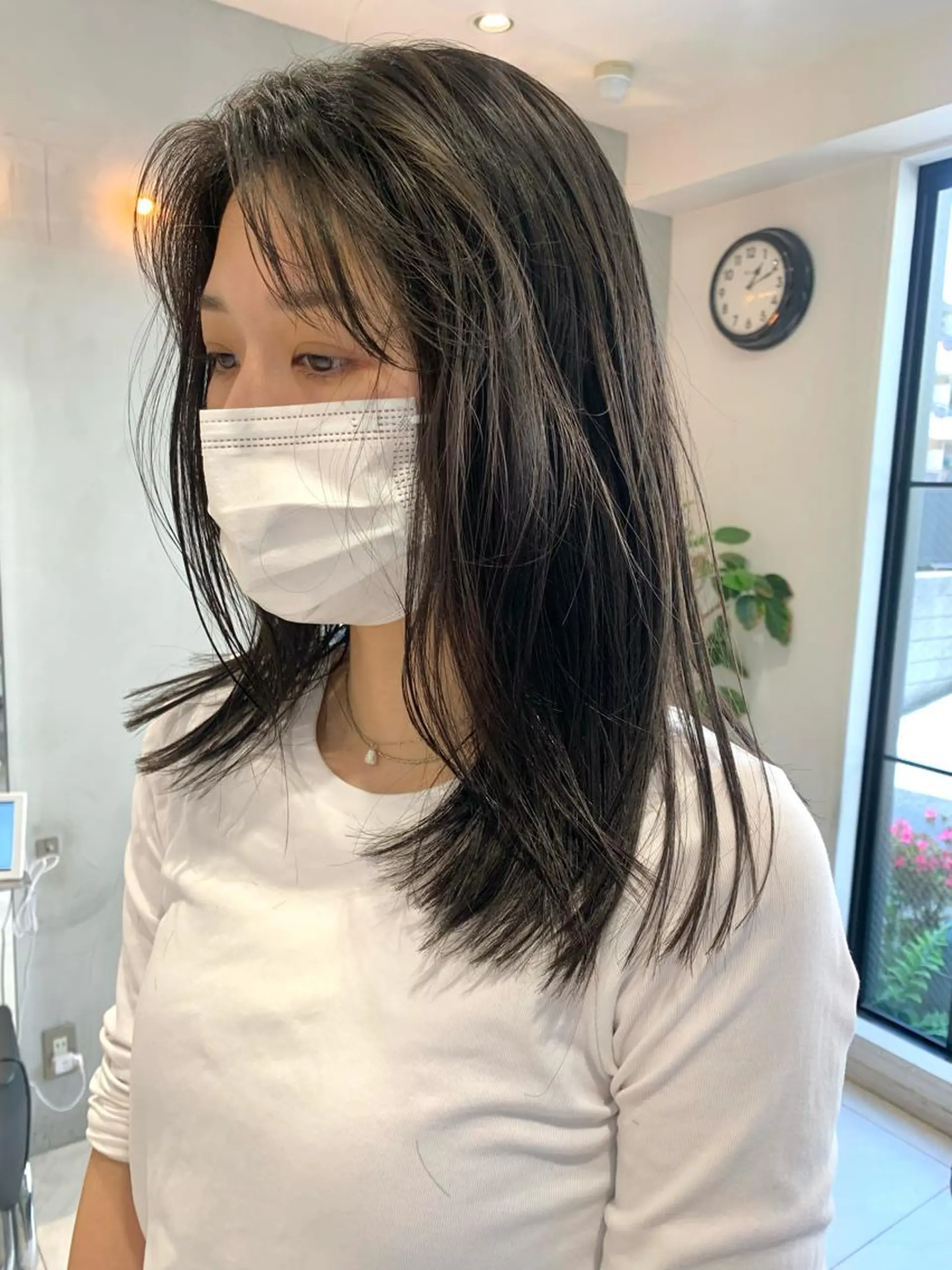 カラー カット ヘアカラー トリートメント ヘッドスパ ラベンダー/レイヤー カット🤎mamiのヘアスタイル