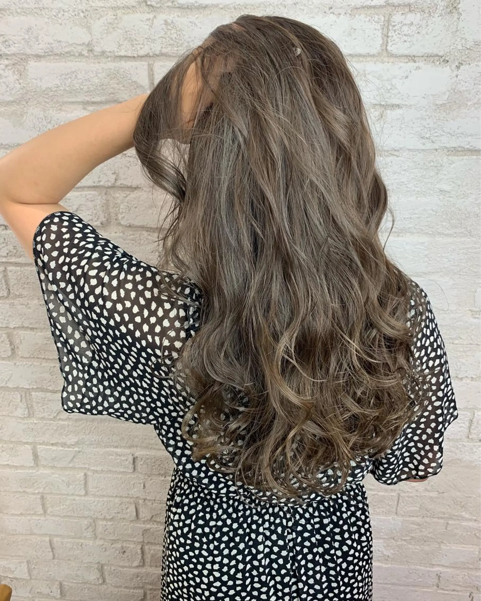 ロング カット ヘアカラー boutique misakiのヘアスタイル