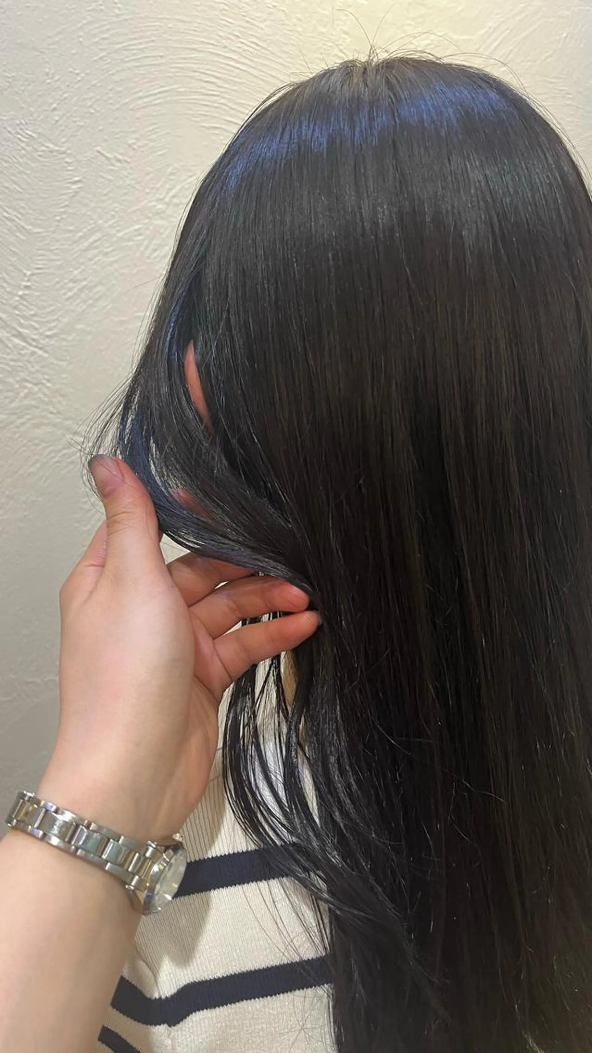 ロング カラー 顔周りカット 是永 コレナガのマツエク・マツパデザイン