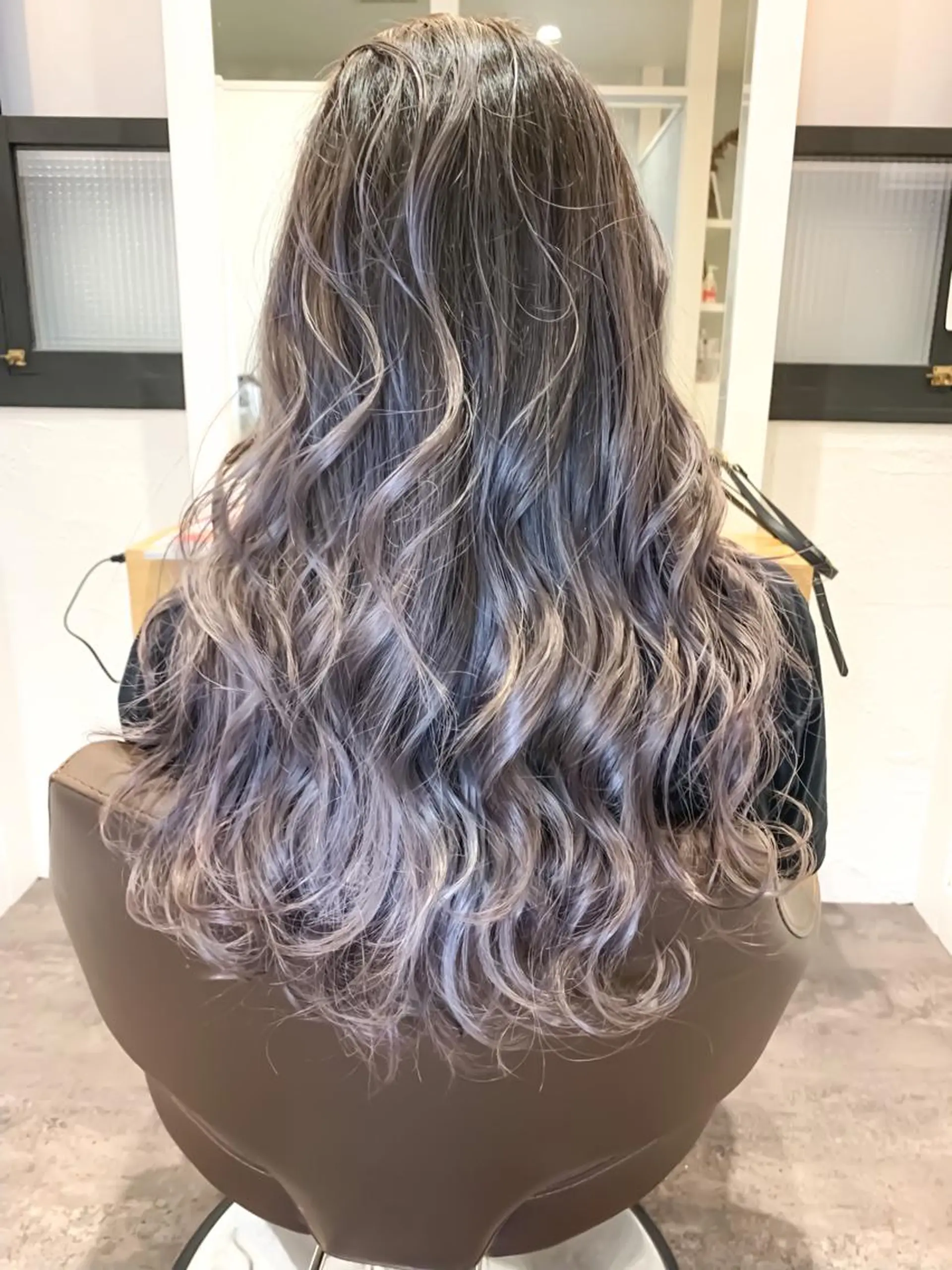 ロング ヘアカラー トリートメント Ars hair &naiiのヘアスタイル
