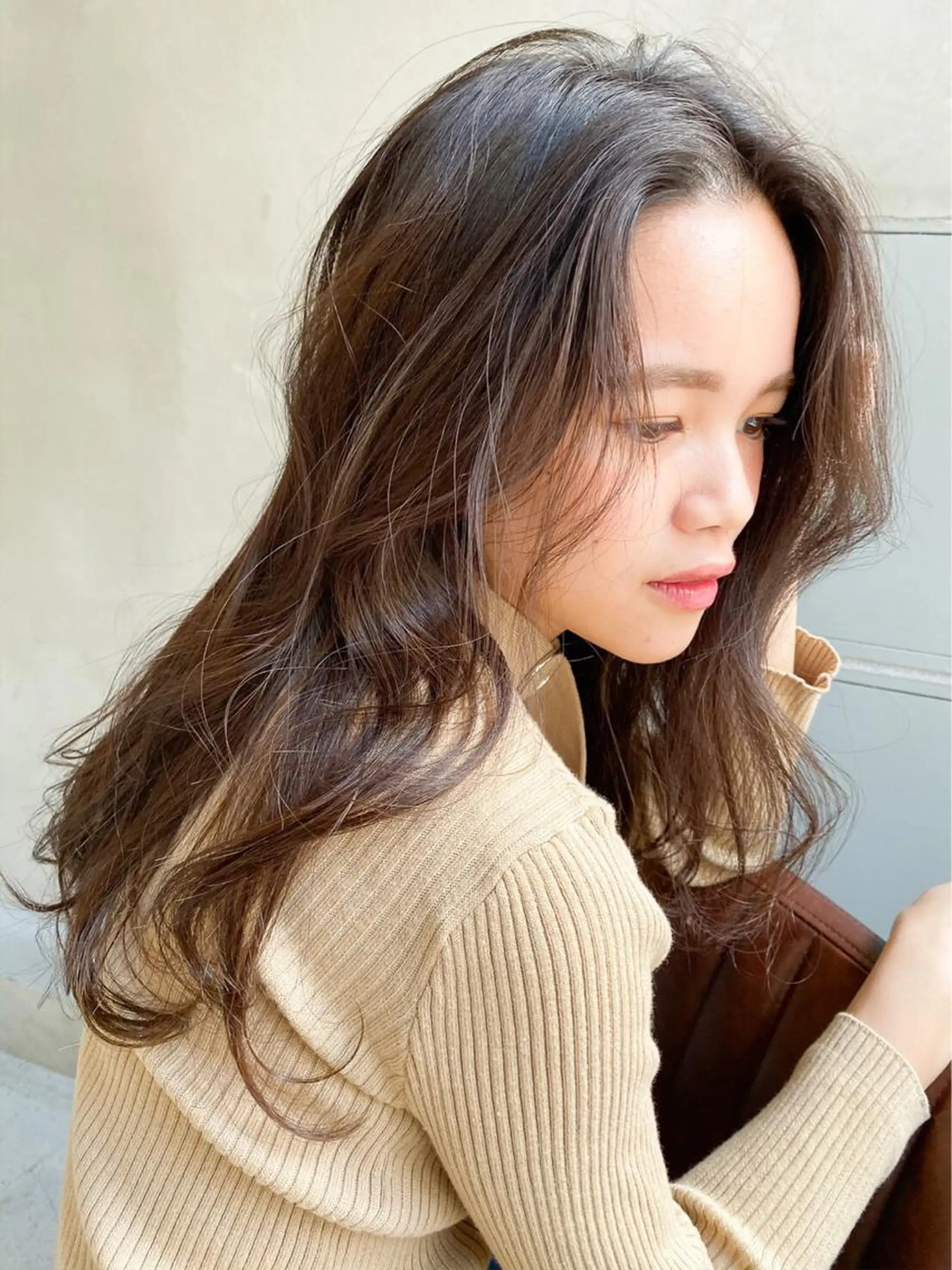 ロング カラー ヘアカラー トリートメント Steelo  渋谷所属・✴︎赤み除去カラー daichi✴︎のヘアスタイル