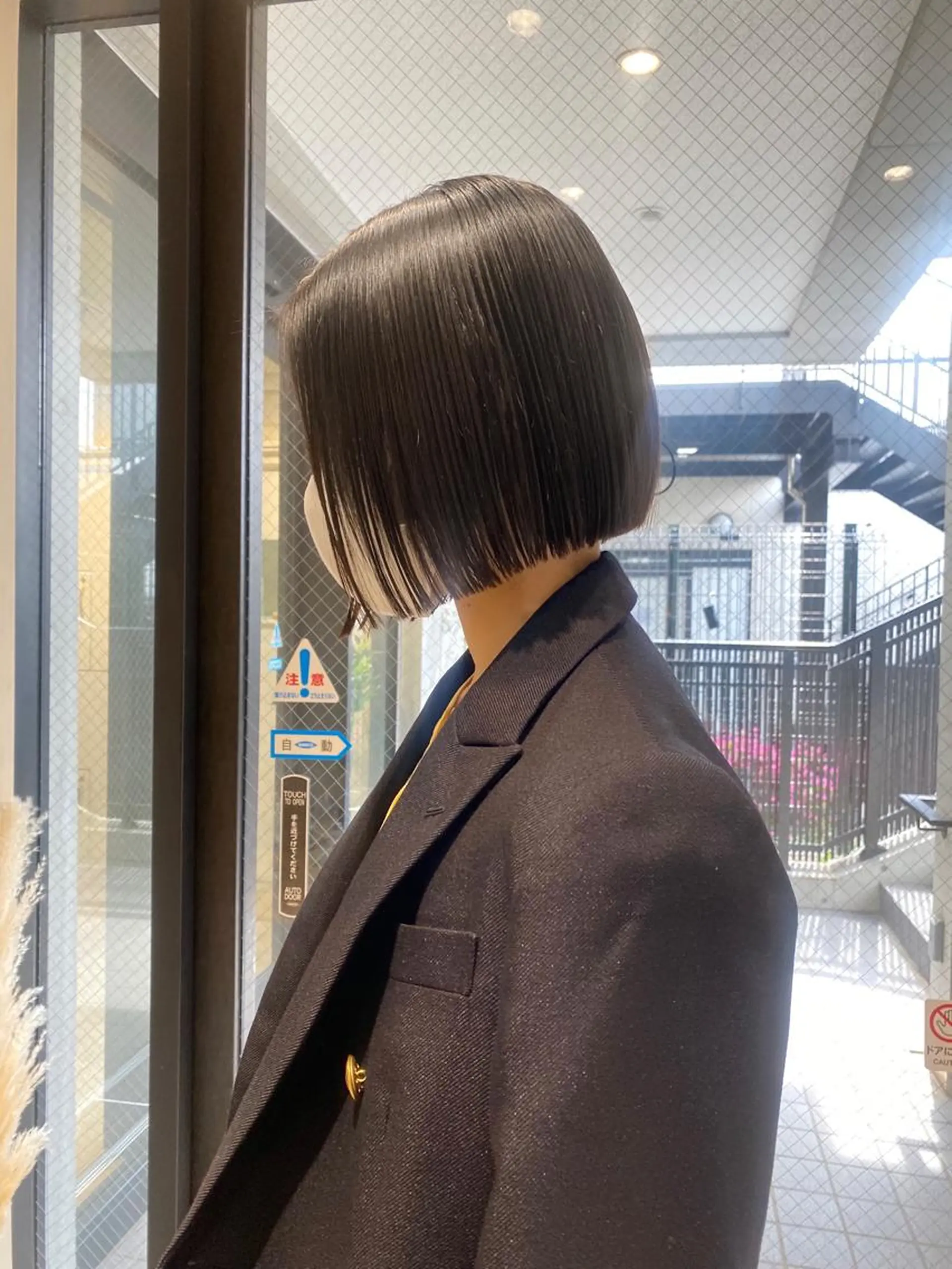 ショート カラー cie所属・ボブ/ミニボブ 透明感カラーkadoのヘアスタイル