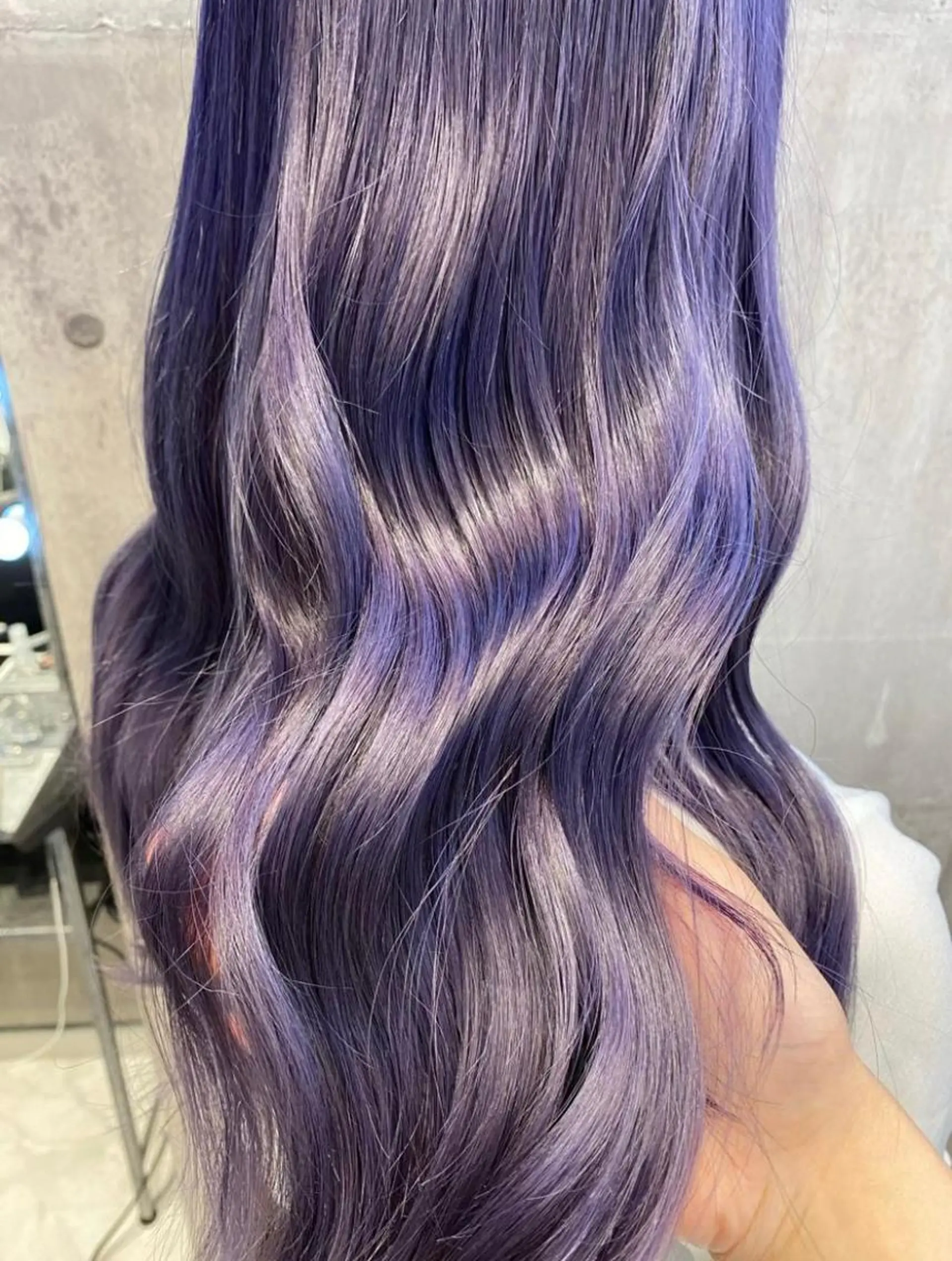 ミディアム カラー ヘアアレンジ アッシュ アッシュグレー ベージュカラー ブリーチ ブルーカラー カット ヘアカラー トリートメント ヘアセット 🦋 Nanaka🦋のその他イメージ