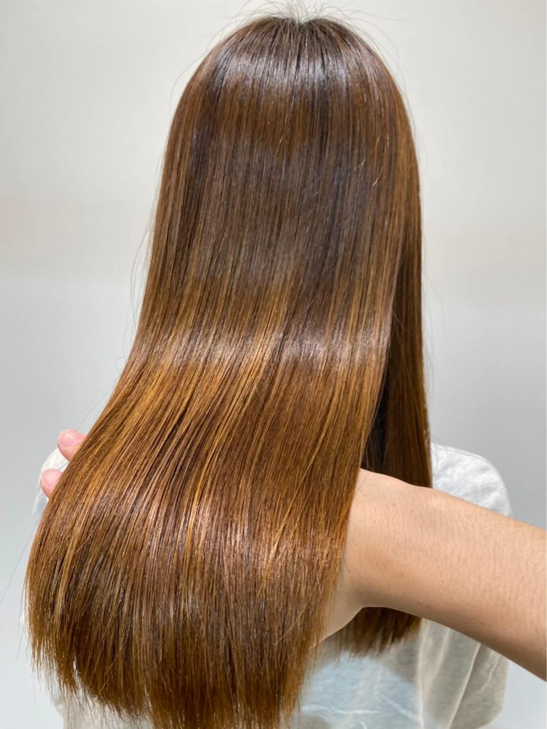 ロング 縮毛矯正、髪質改善／ 松田 龍之介のヘアスタイル