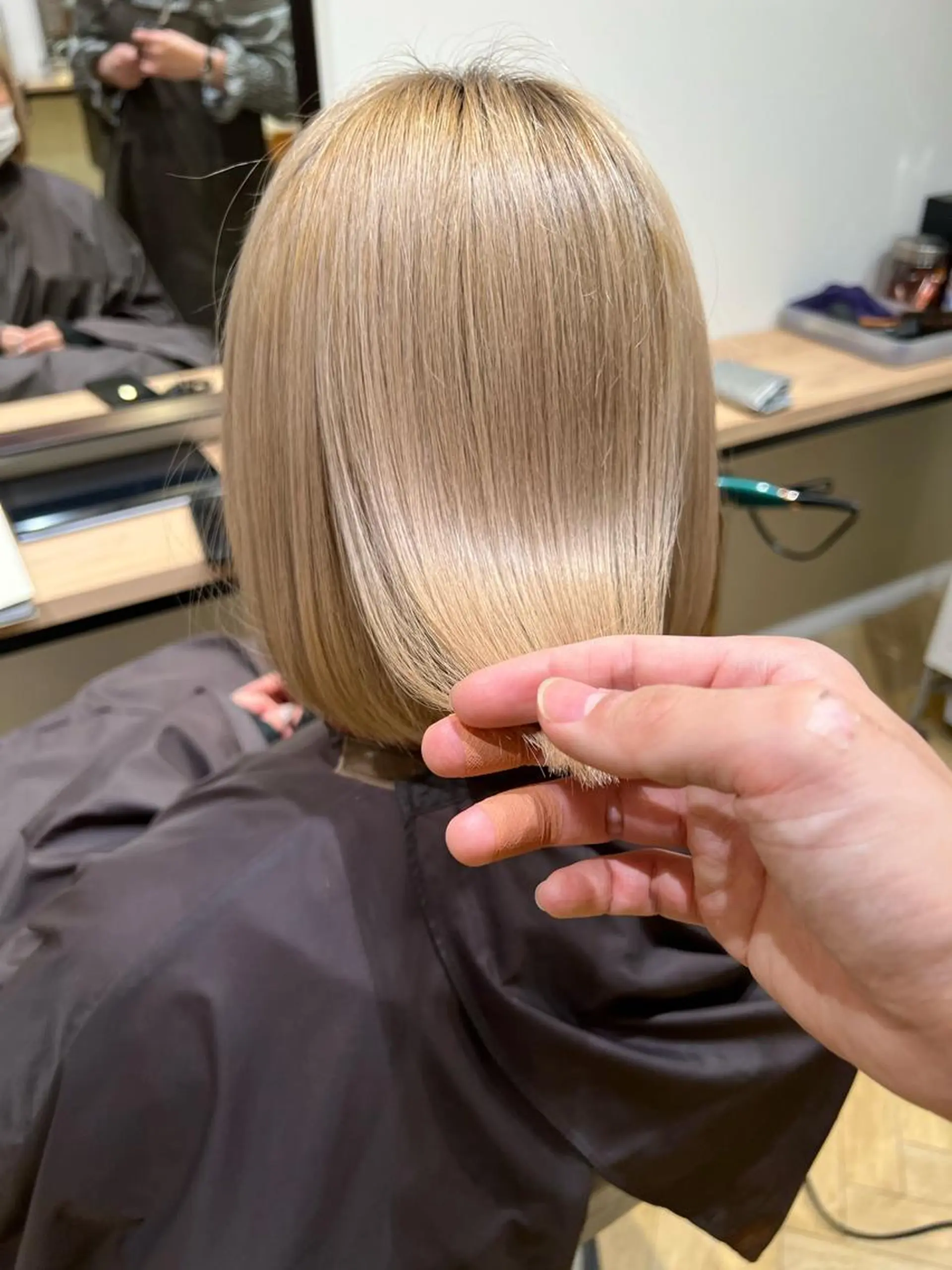 ミディアム カラー 三宅 昌太のヘアスタイル