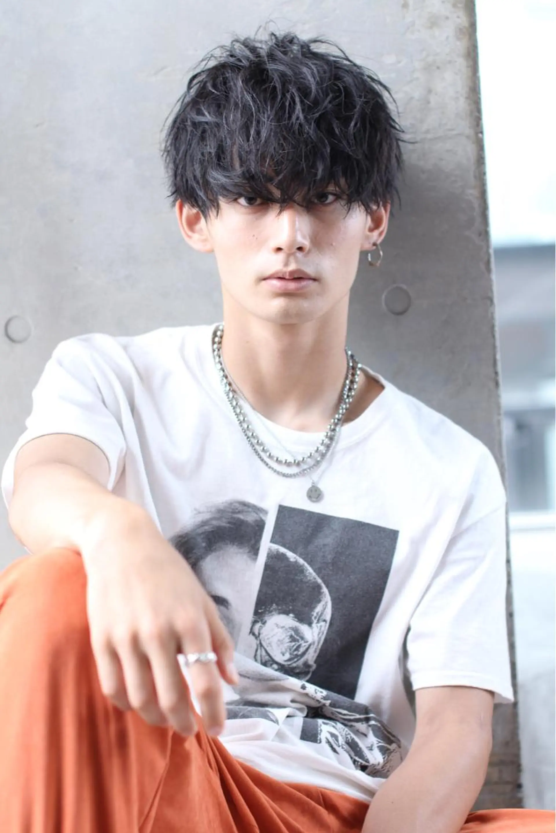 パーマ メンズ カット パーマ トリートメント 【メンズ特化】 ムネカタ アキトのヘアスタイル