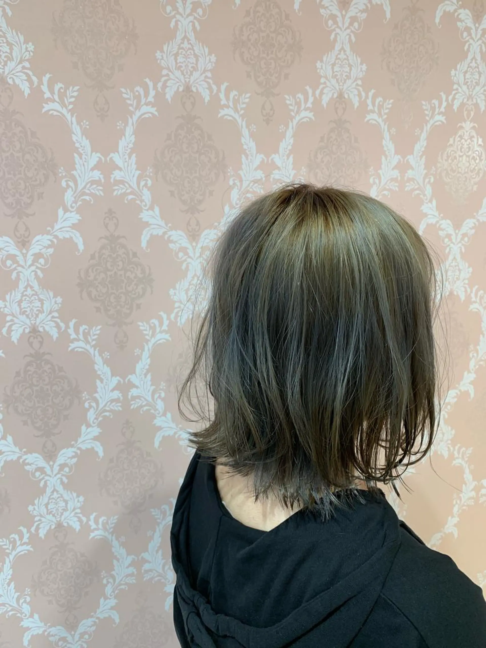 ミディアム カラー 工藤 勇樹のヘアスタイル