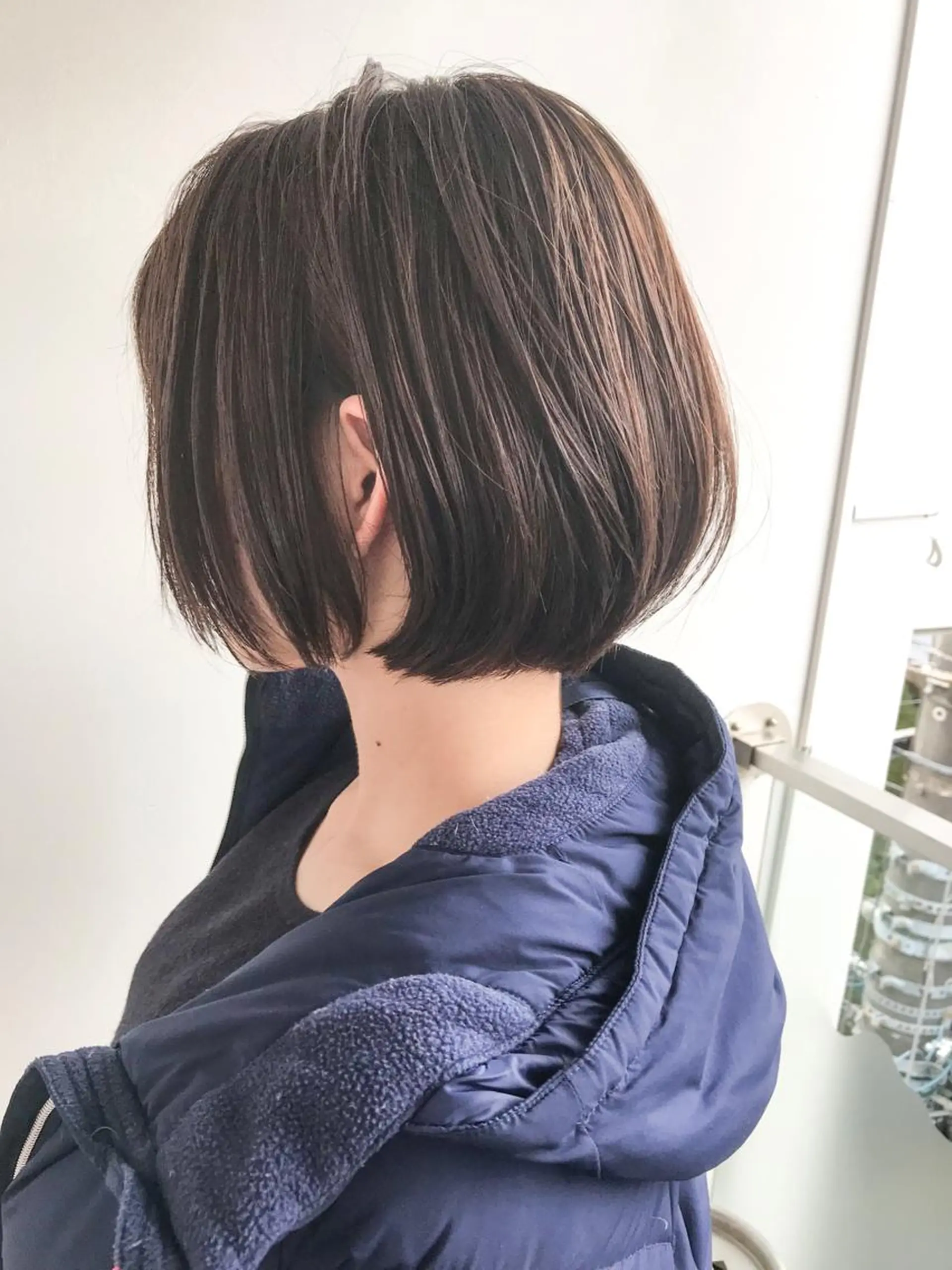 ミディアム カラー ショート/レイヤー なら石井知希のヘアスタイル