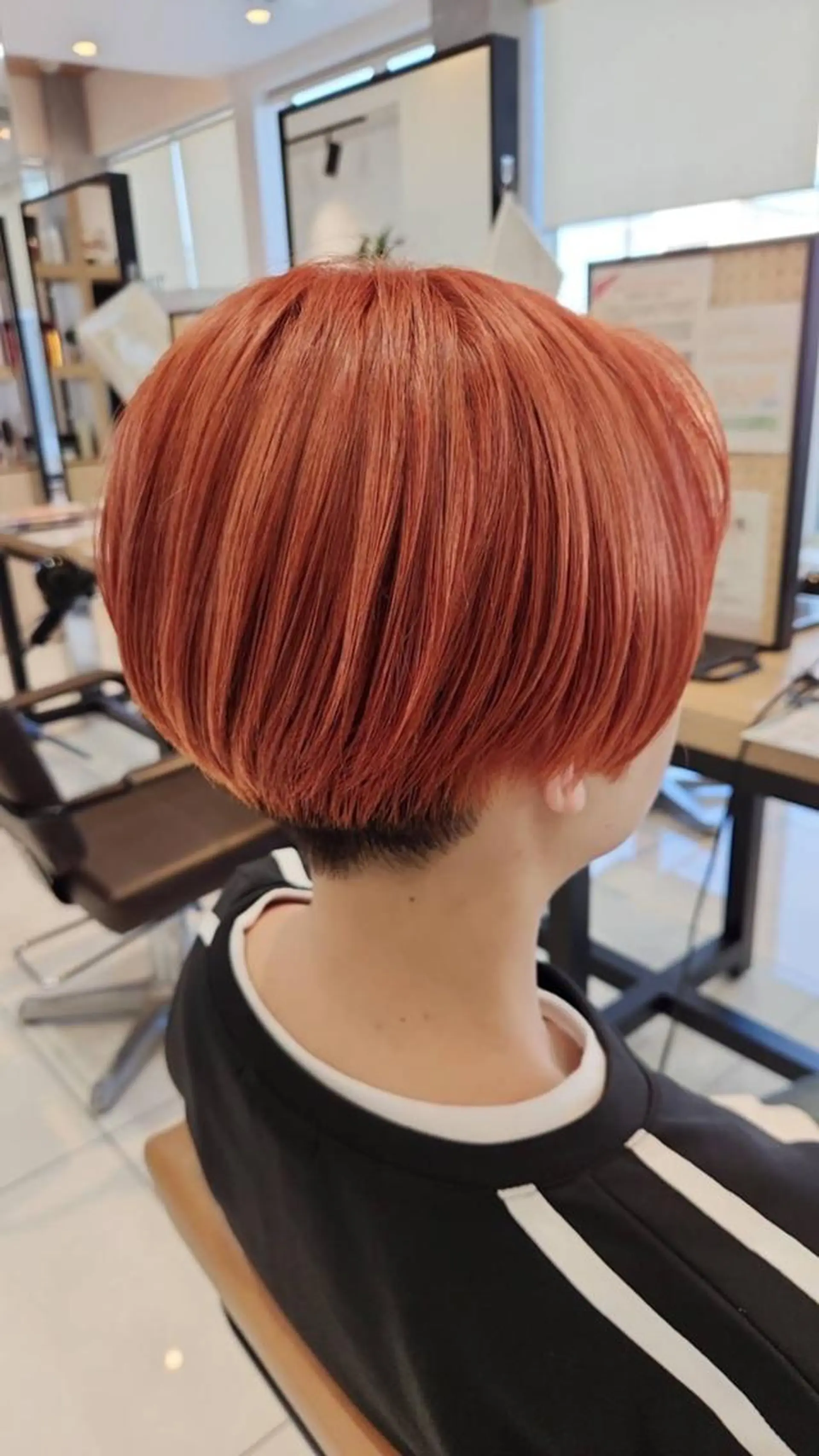 カラー ショート ルクール柏崎店　山岸 亜依瑠のヘアスタイル
