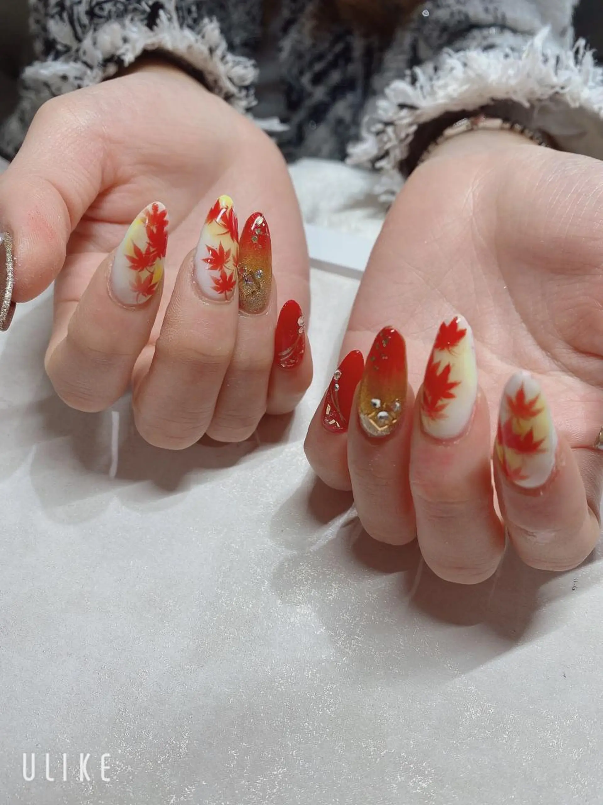 ミディアム ハンドネイル JNA認定講師🌸 RIEのネイルデザイン