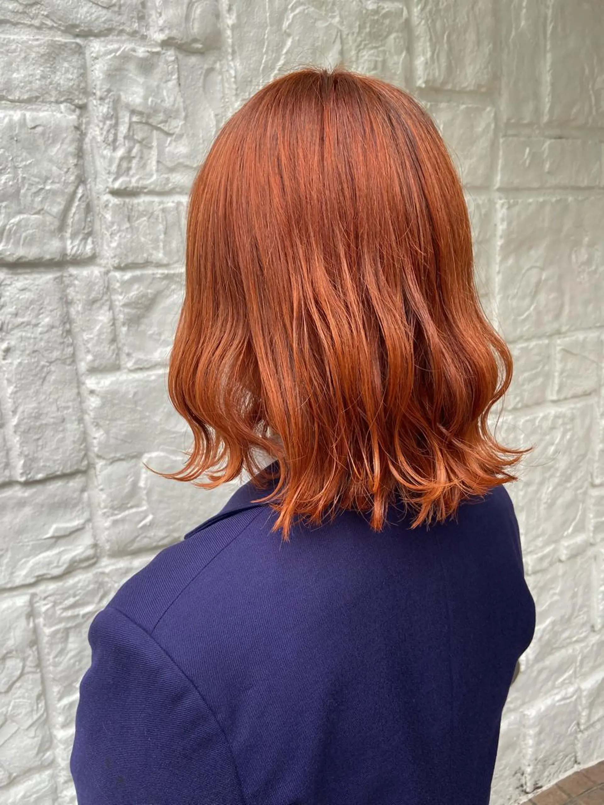 ミディアム カラー カット ヘアカラー トリートメント ヘアセット 🍊暖色カラー🍊 sakuraのヘアスタイル
