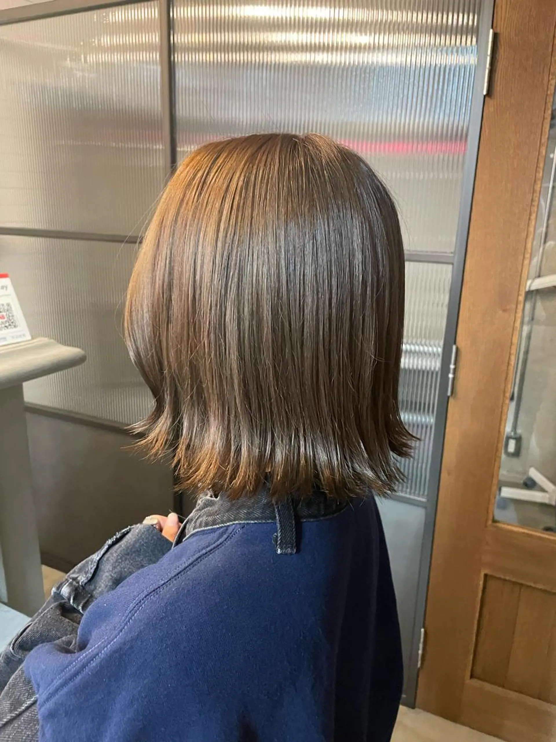 ショート カラー 透明感カラー ダブルカラー グレージュ ヘアカラー トリートメント やすだ しおりのその他イメージ