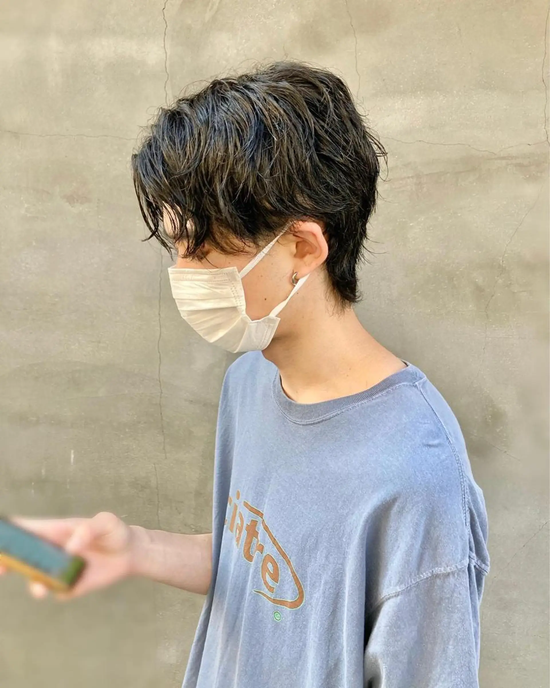 メンズ メンズウルフカット ウルフカット メンズ特化美容師 熊田 鼓汰郎のヘアスタイル