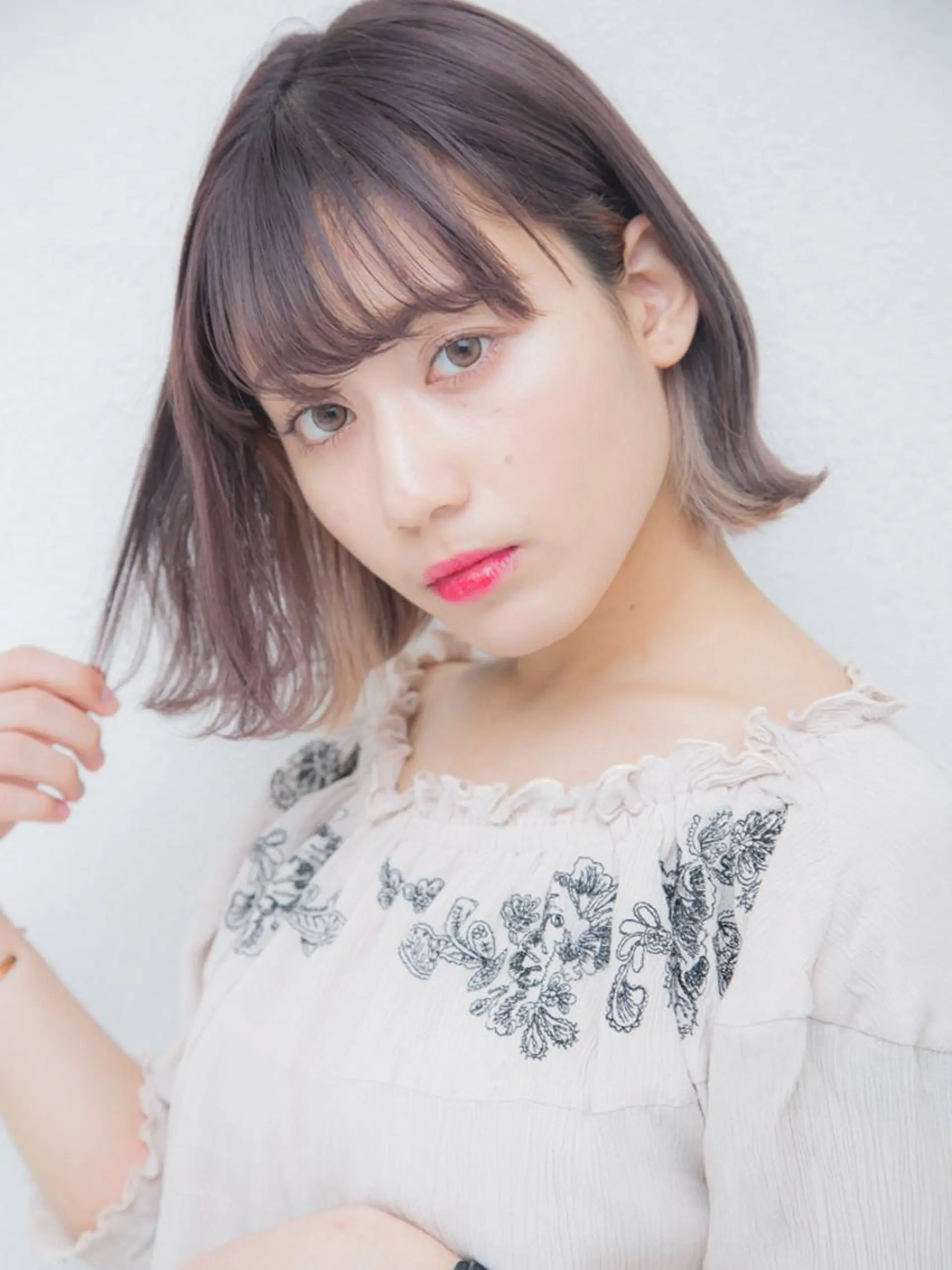 ショート カラー パーマ amie 【アミ札幌店】のヘアスタイル