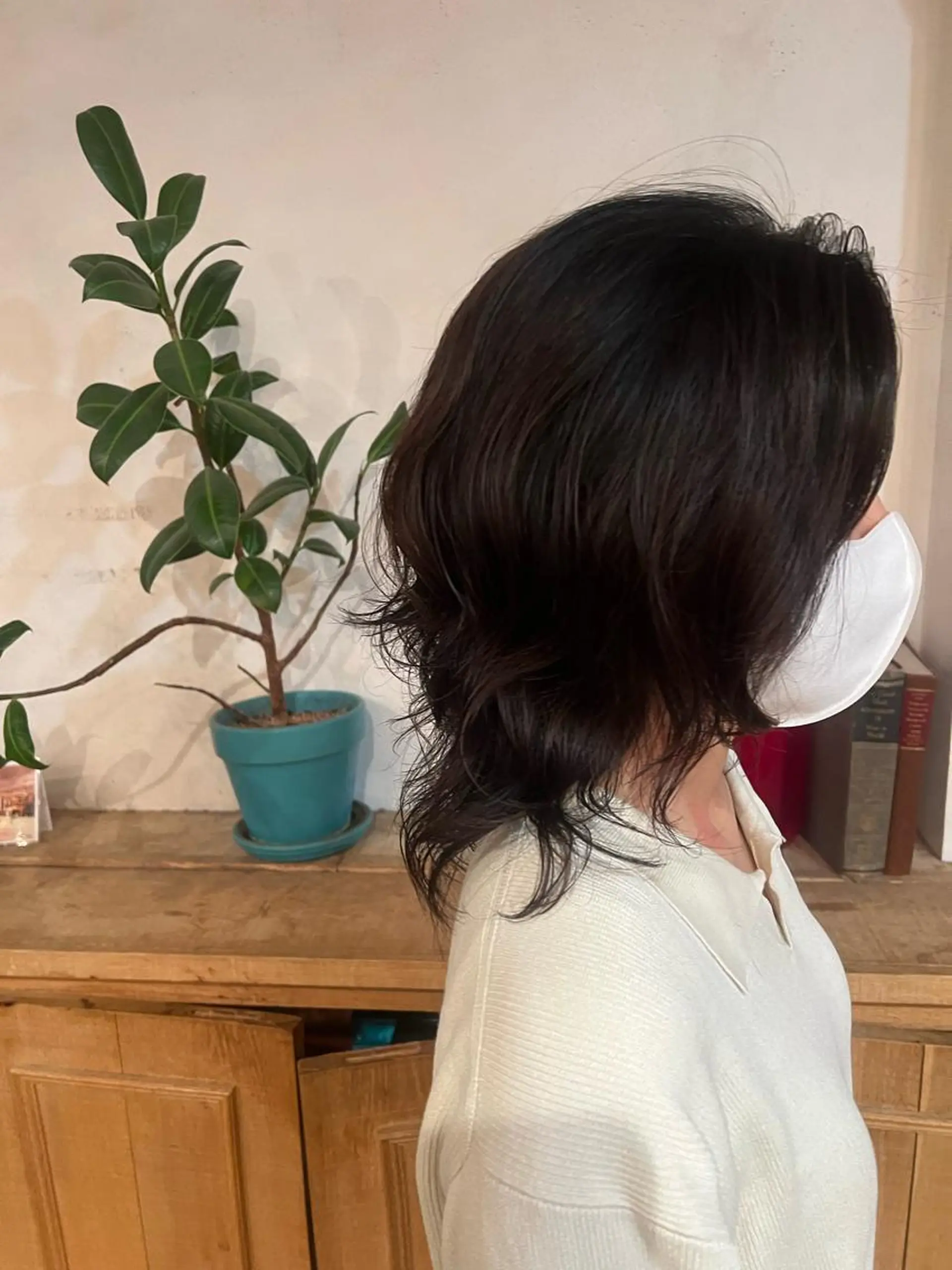 ミディアム ミディアムパーマ ウルフカット NAO🌿似合わせ トレンドhairのヘアスタイル